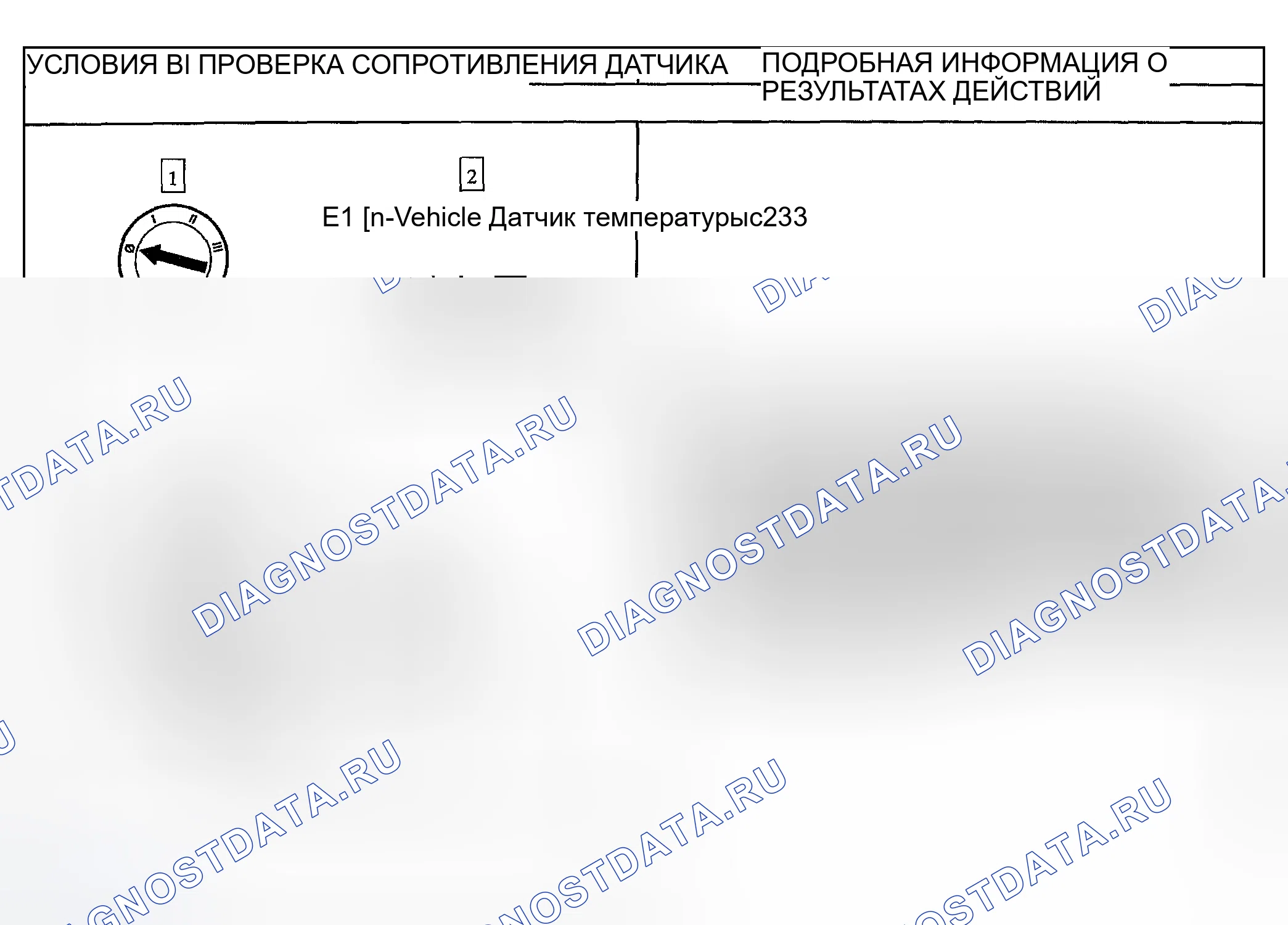 Рис. 17: ТОЧЕЧНОЕ ИСПЫТАНИЕ B: расшифровка кода ошибки B1251 ИЛИ DTC1253 - A / C ОБРЫВ ЦЕПИ ДАТЧИКА ТЕМПЕРАТУРЫ АВТОМОБИЛЯ ИЛИ КОРОТКОЕ ЗАМЫКАНИЕ НА G. Mercury Sable IV