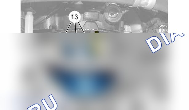 Снятие - установка: ремень ГРМ — b1em068d. Citroen Nemo I