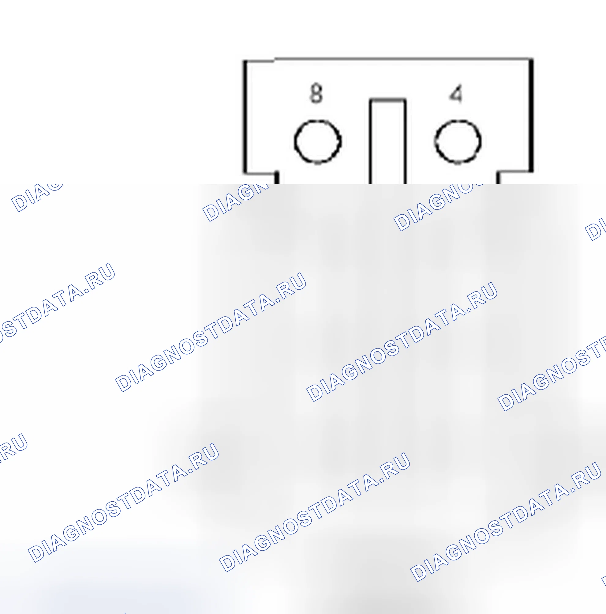 Рис. 631: Клеммы. Ford Econoline E250 