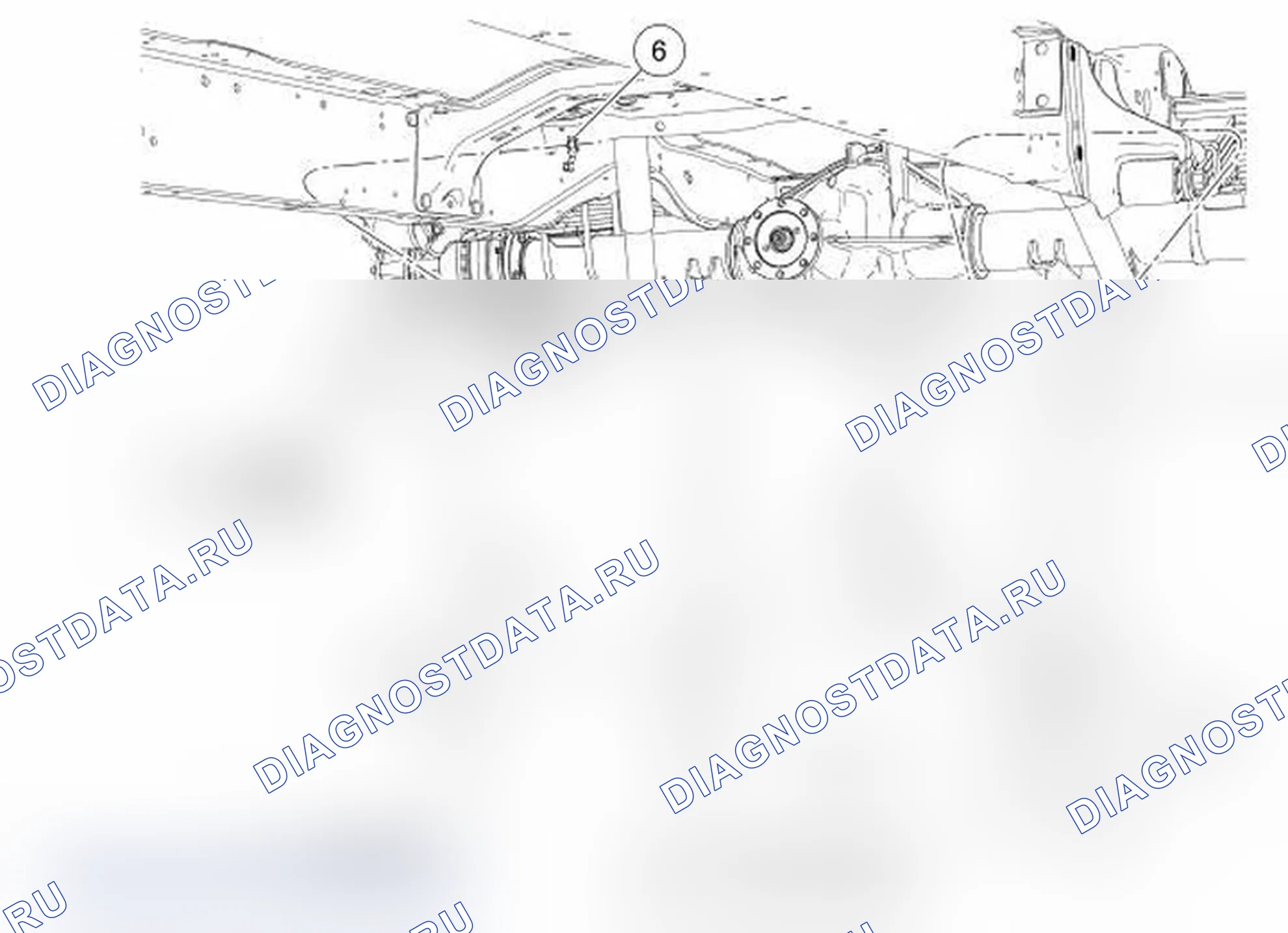 Рис. 8: Стабилизатор и звено. Ford Cutaway E350 Super Duty 