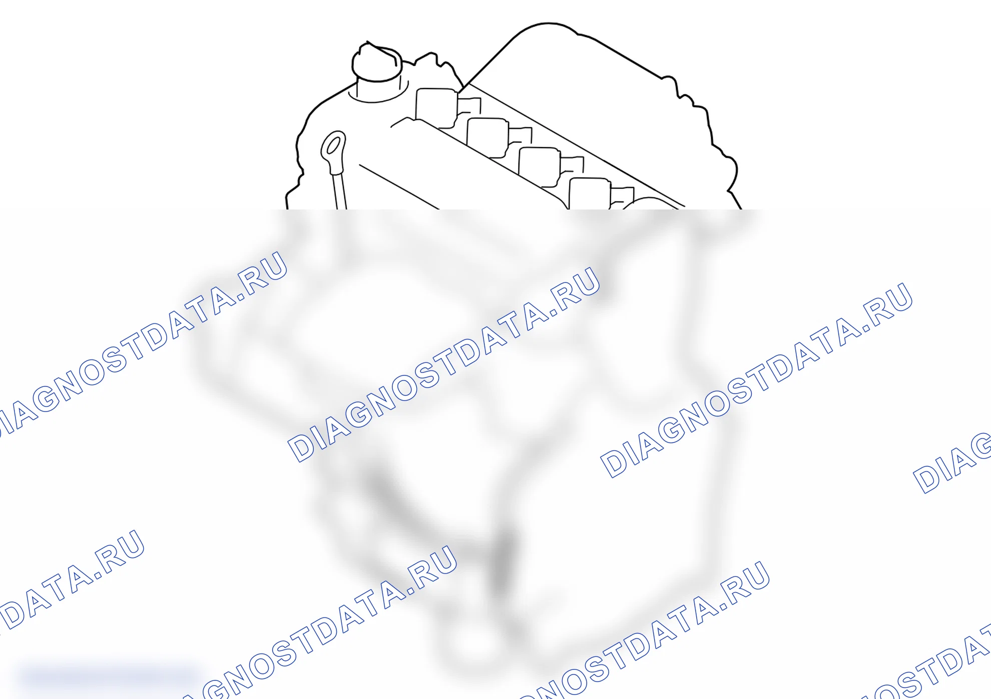 Положение номера двигателя — Haval H4. Haval H4 I