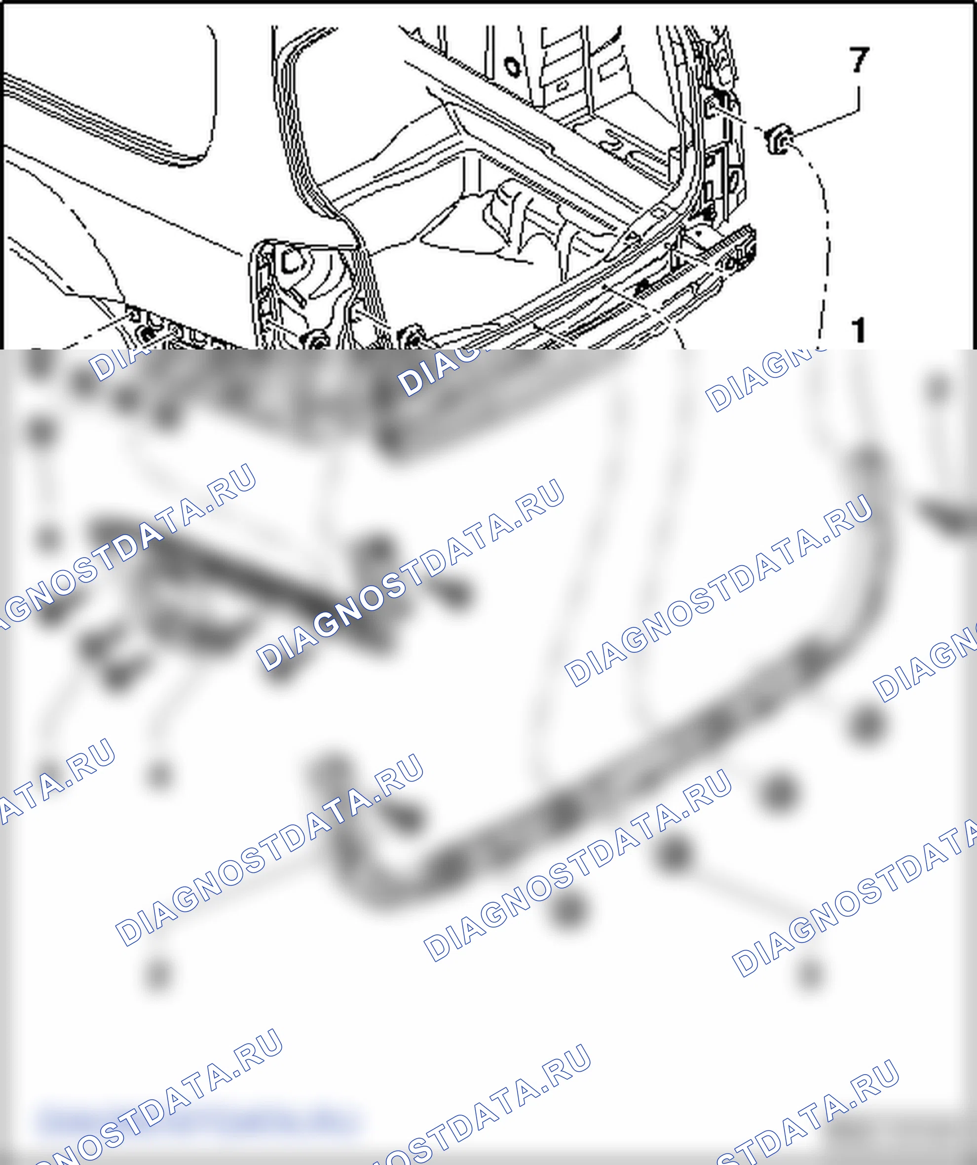 Облицовка заднего бампера - Variant. Volkswagen Passat B6