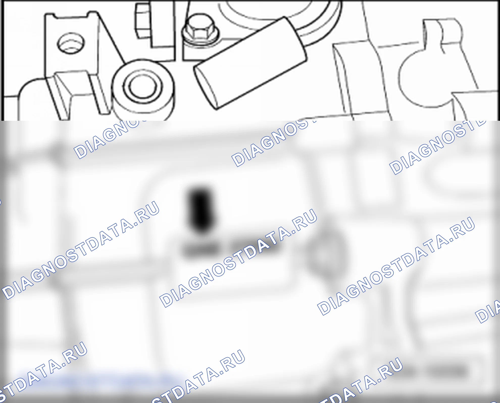 Маркировка коробки передач (Шестиступенчатая механическая КПП 02Q). Volkswagen Touran I