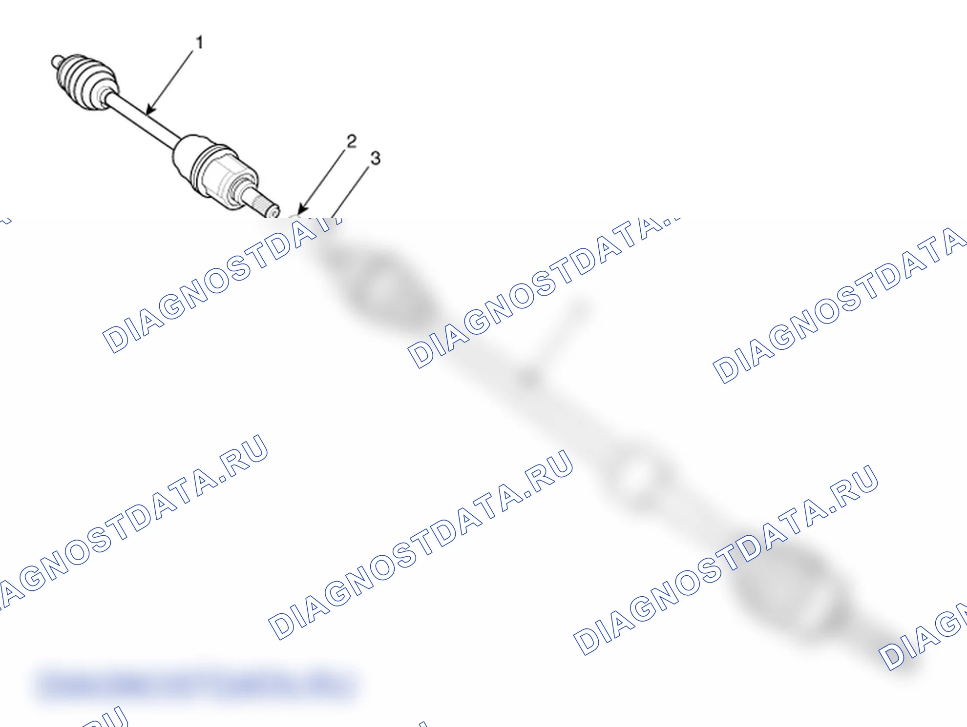 Расположение деталей переднего карданного вала. Hyundai Elantra V рестайлинг