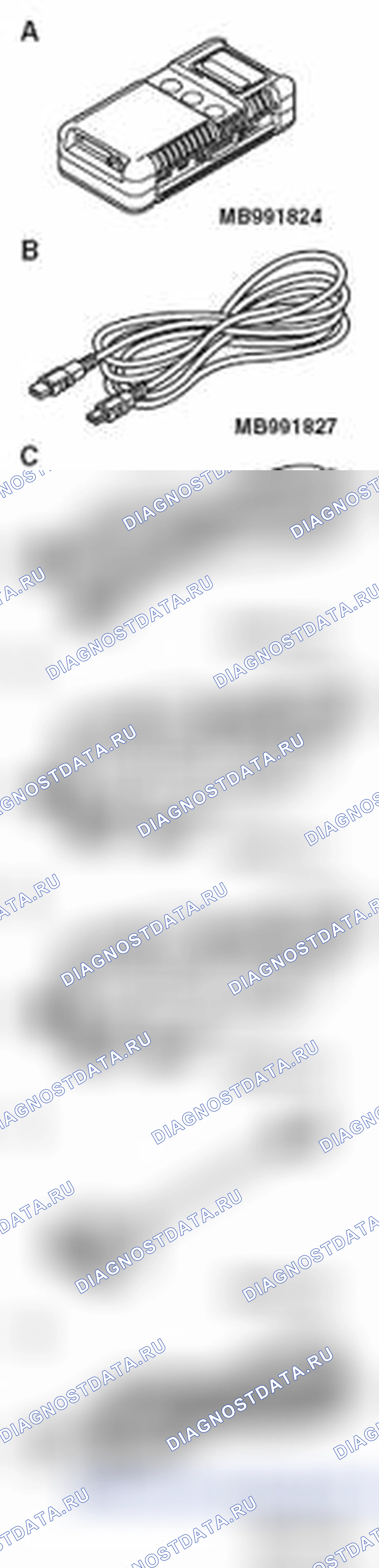 Рис. 28: СПЕЦИАЛЬНЫЕ ИНСТРУМЕНТЫ. Mazda MPV III