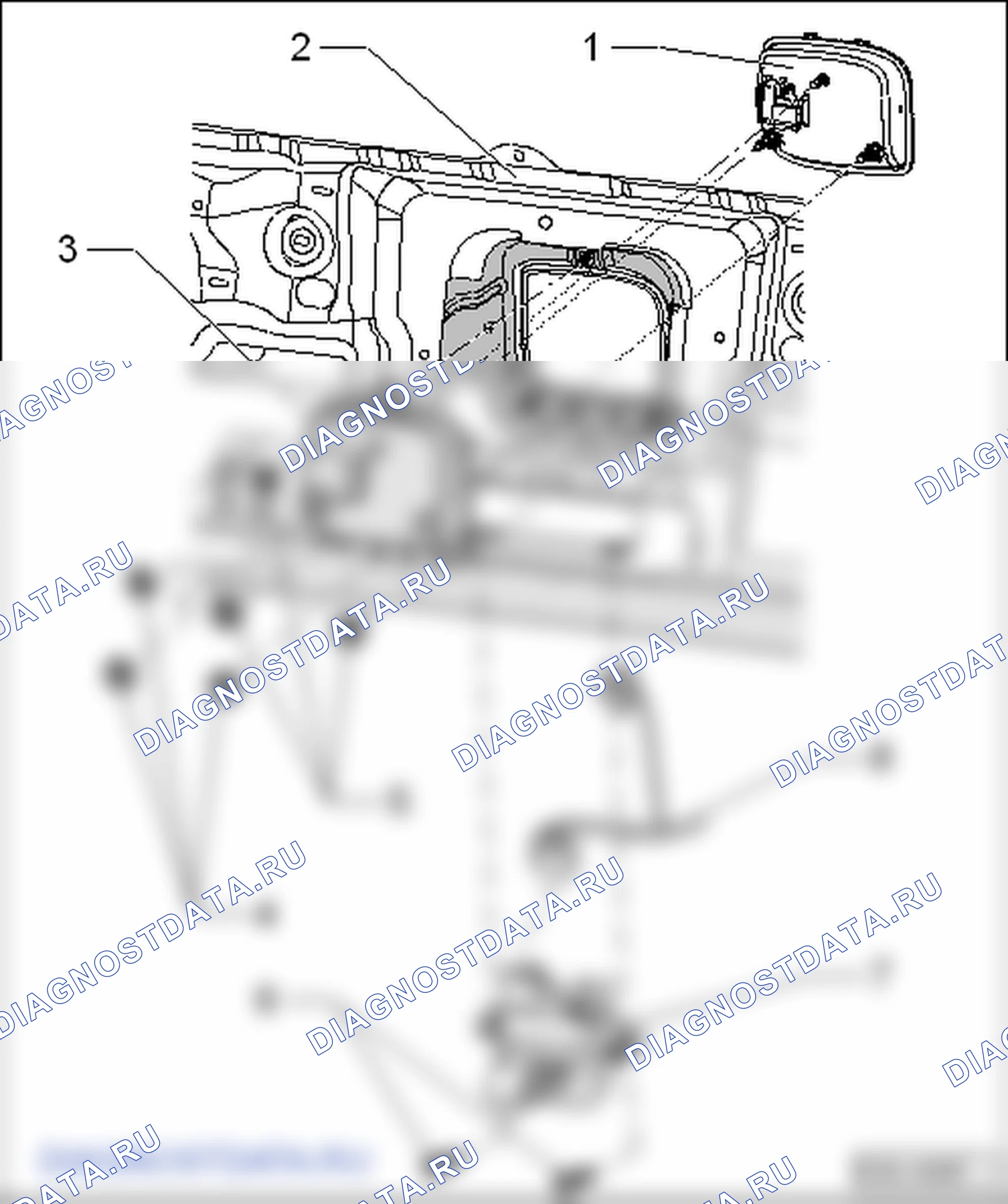 Дверь багажного отсека (Наружные арматурные работы). SEAT Leon Ii