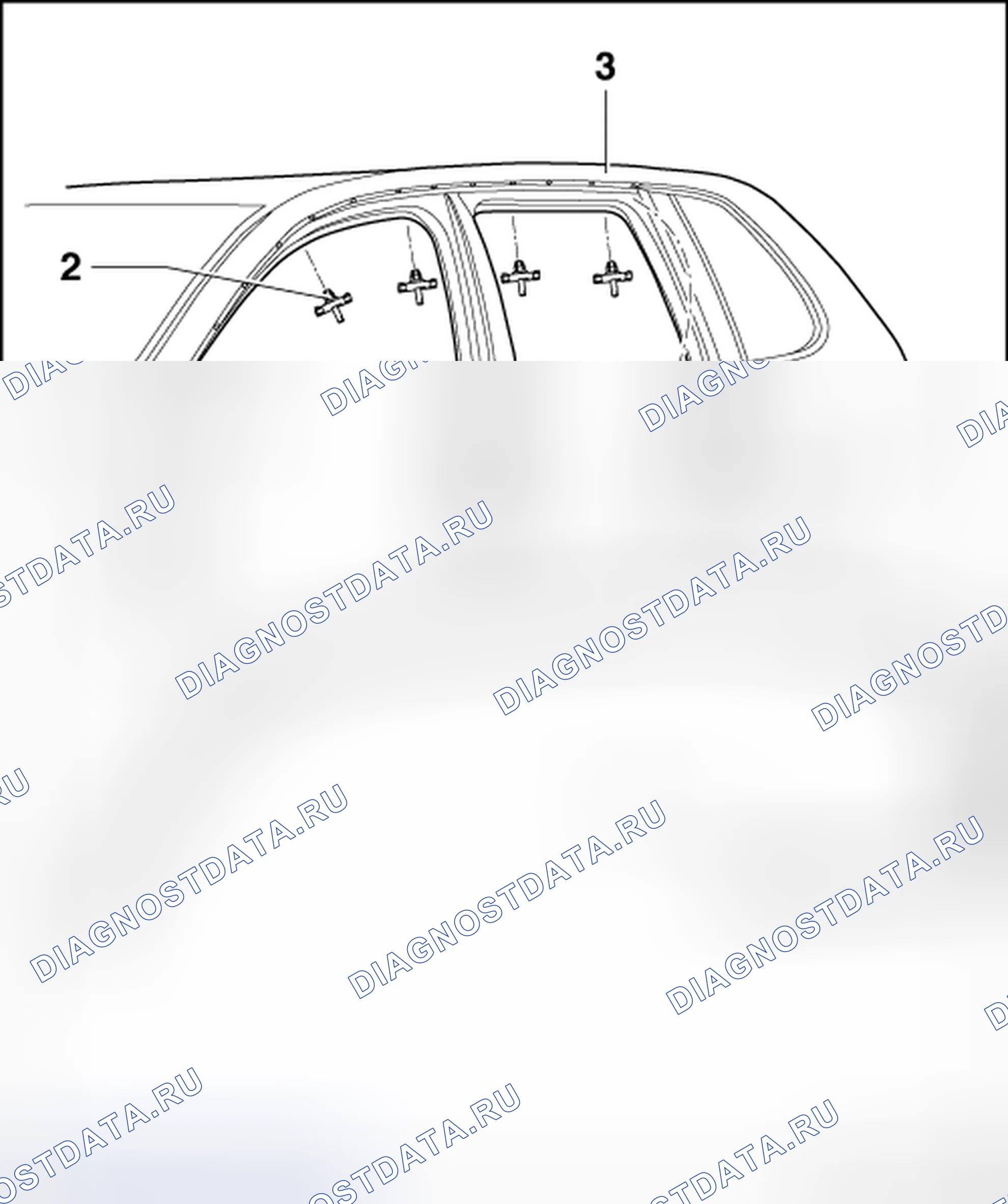 Рис. 8: ОБЗОР КАПЛЕОТБОЙНИКА В СБОРЕ. Volkswagen Touareg I рестайлинг