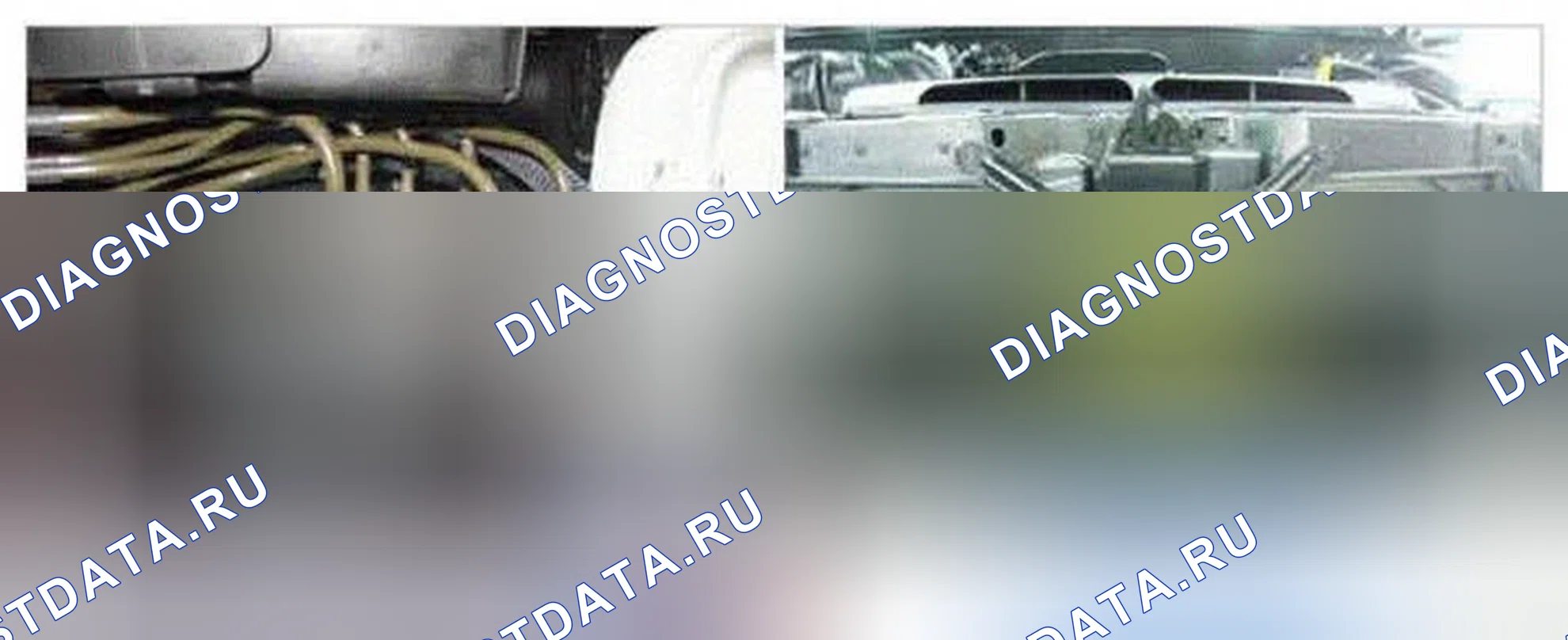 Рис. 214: Расположение компонентов. Hyundai Genesis I рестайлинг