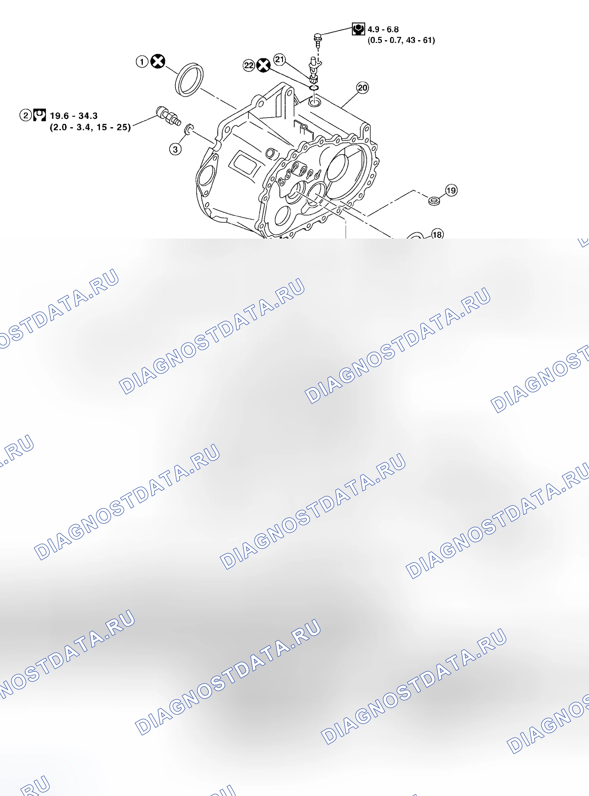 Рис. 36: КОМПОНЕНТЫ КОРПУСА И КОРПУСА. Honda N-BOX Slash I
