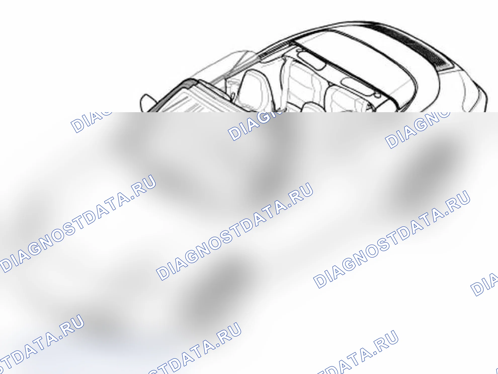 Рис. 26: Снятие и установка отделки стойки A - кабриолет. Porsche 911 Carrera 996