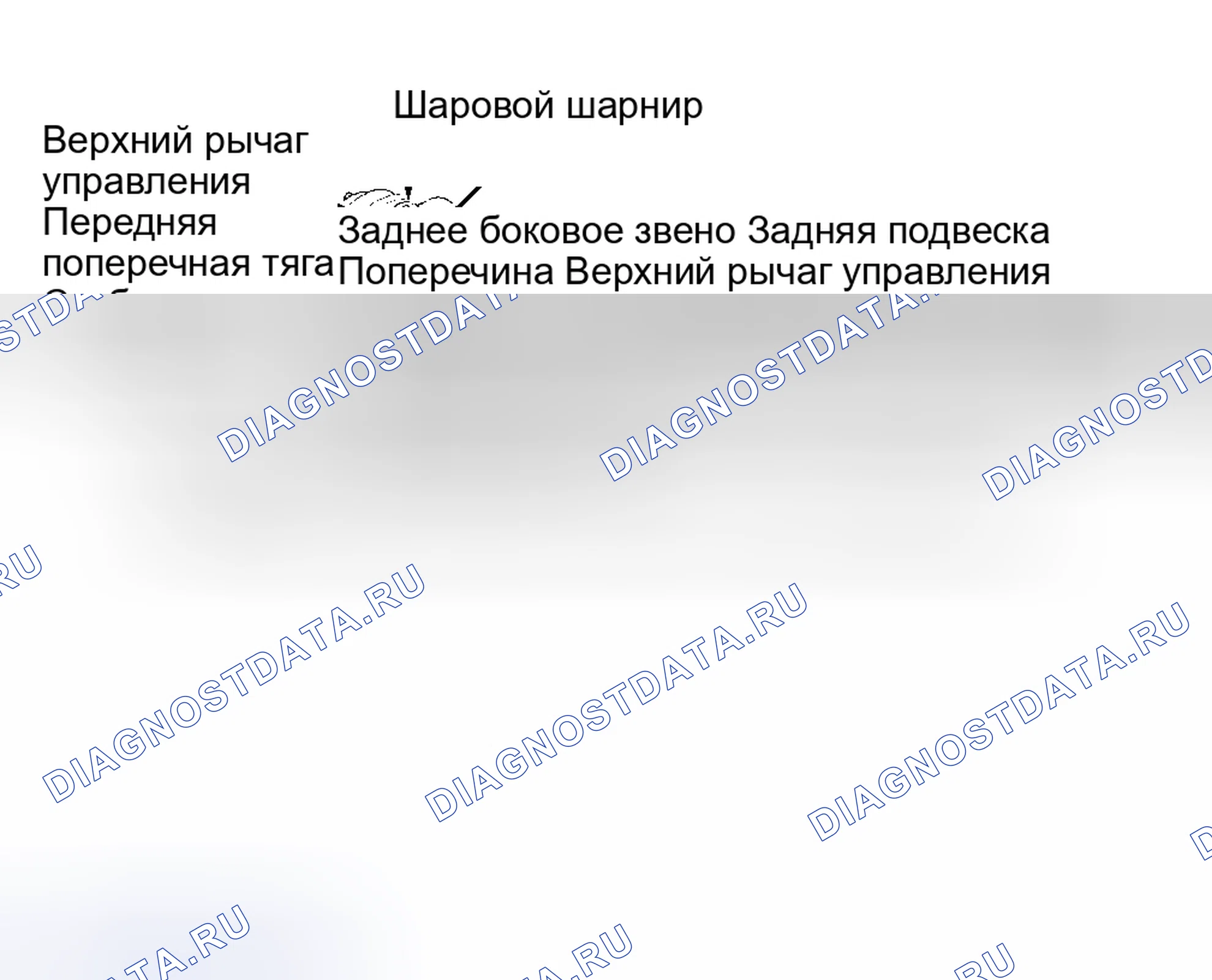 Рис. 16: ОПИСАНИЕ задней подвески. Chrysler Sebring I