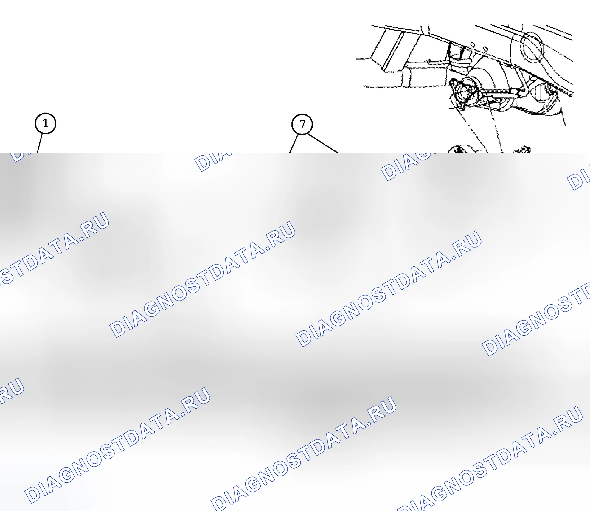 Рис. 1: ОПИСАНИЕ карданного вала и крестовины. Ford Thunderbird XI