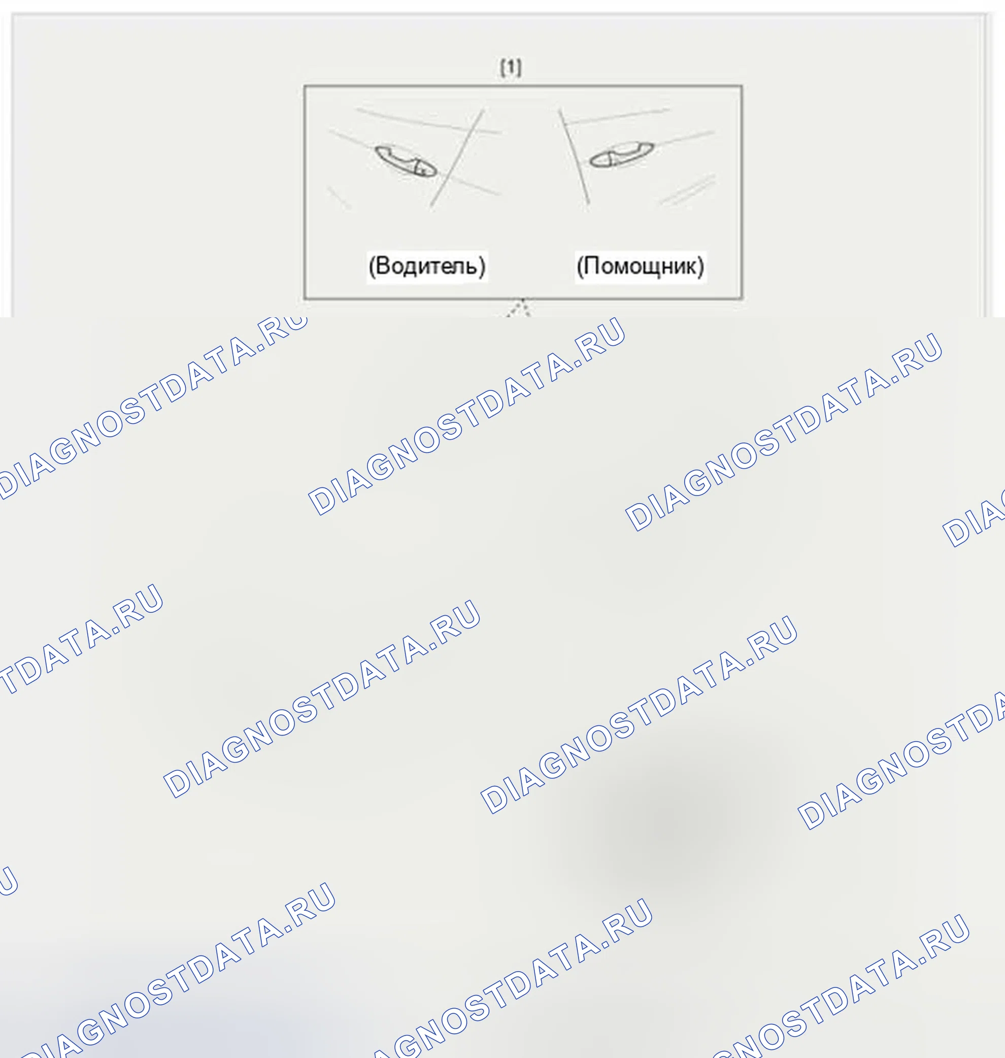 Рис. 20: Расположение компонентов (2). Hyundai Veloster I