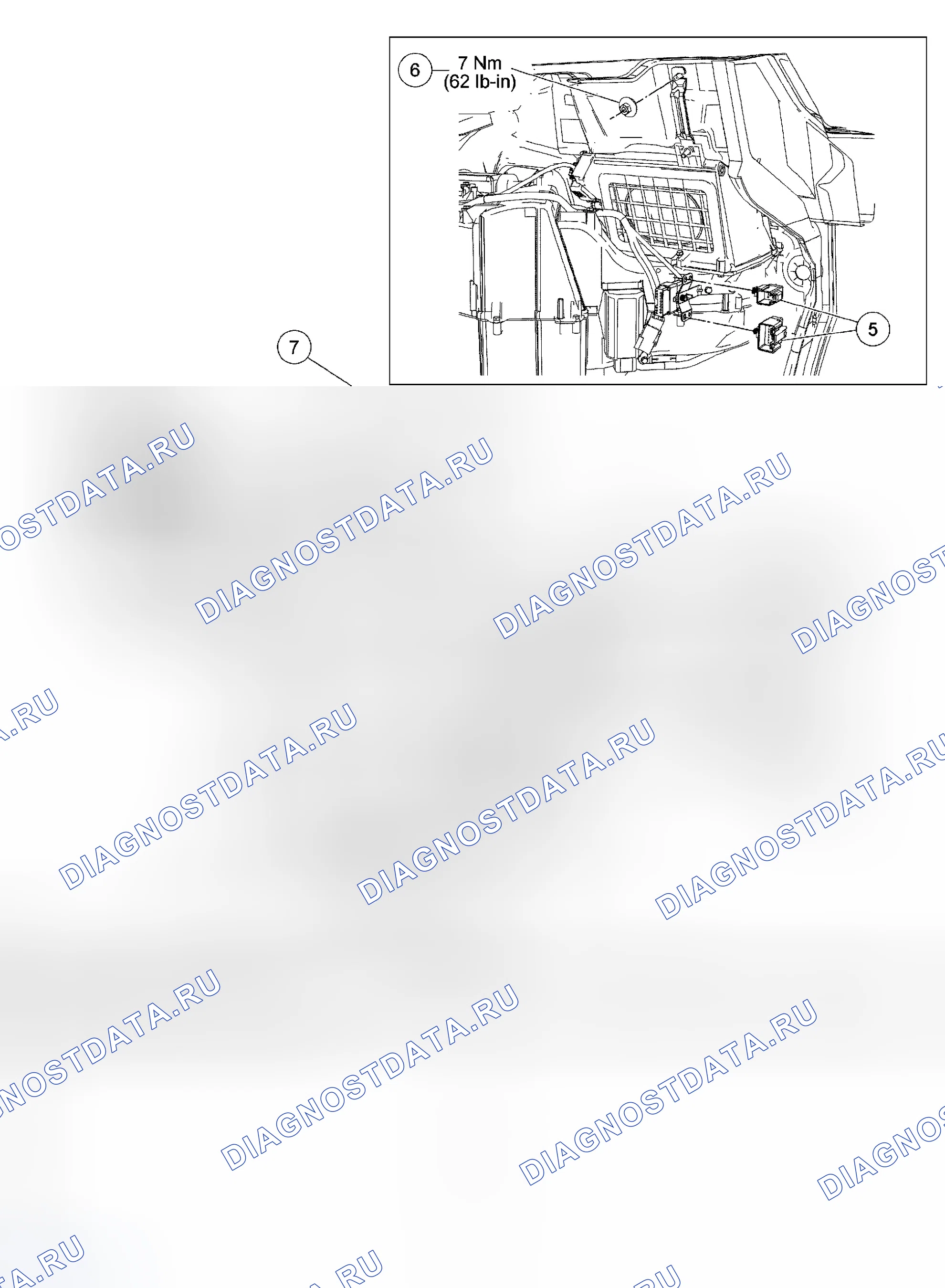Рис. 243: Демонтаж и монтаж. Ford Pickup F350 Super Duty 