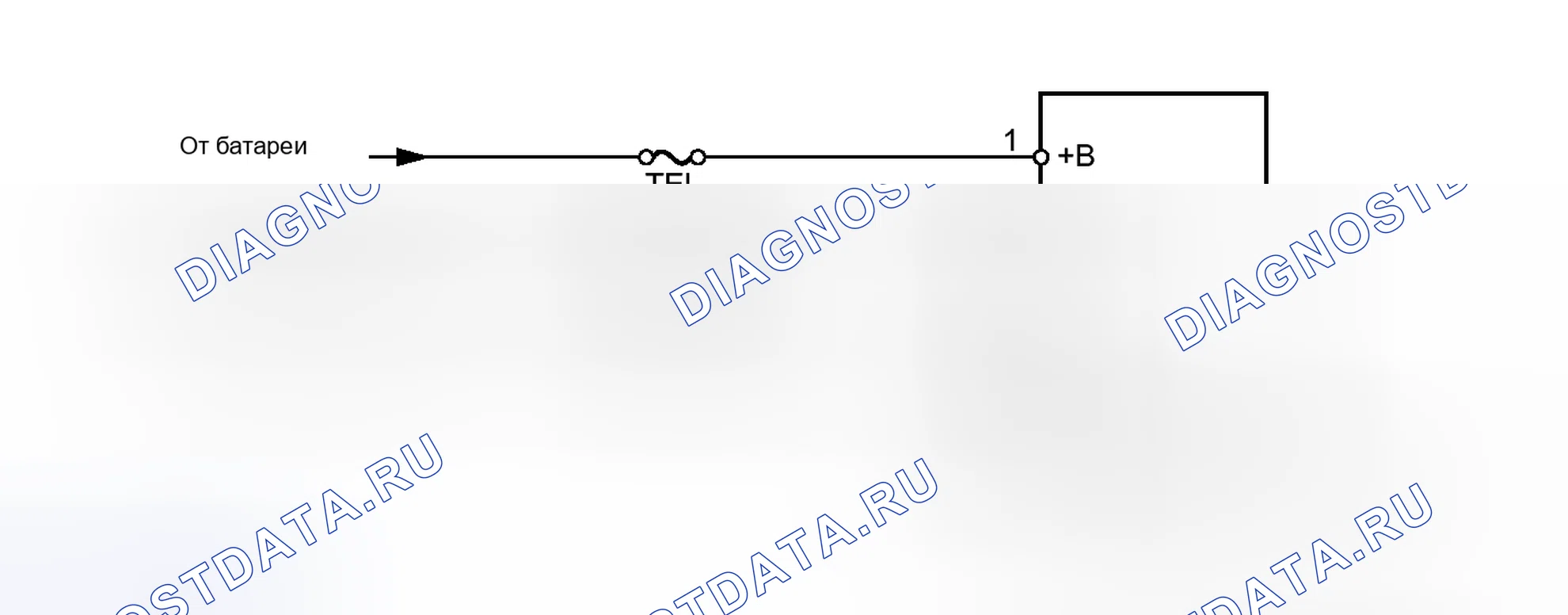 Рис. 472: электросхема. Toyota Land Cruiser 200 рестайлинг