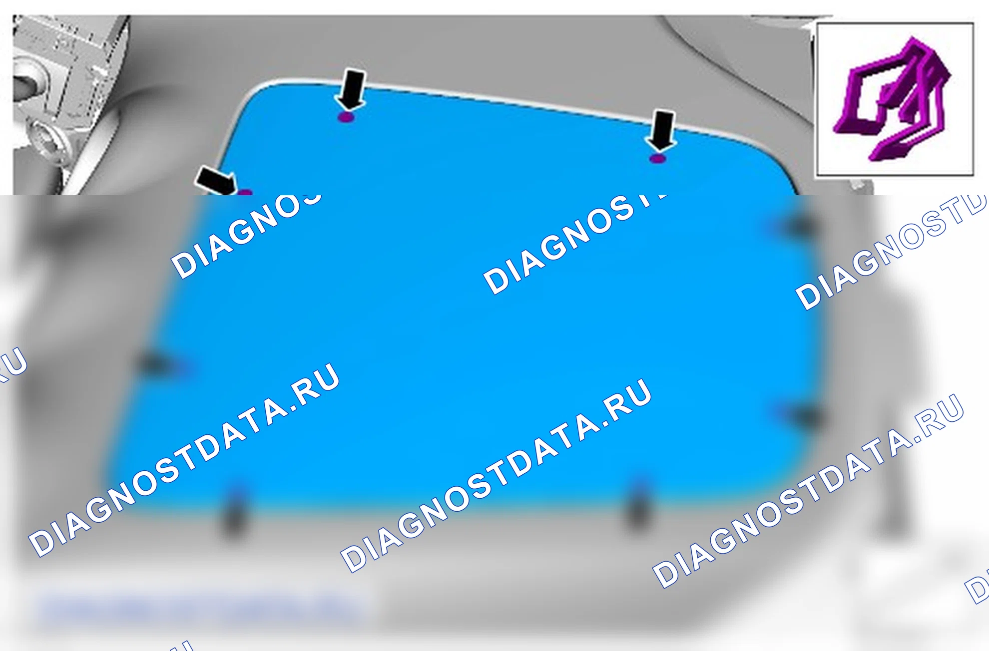Как снять и установить панель управления. Ford S-MAX I