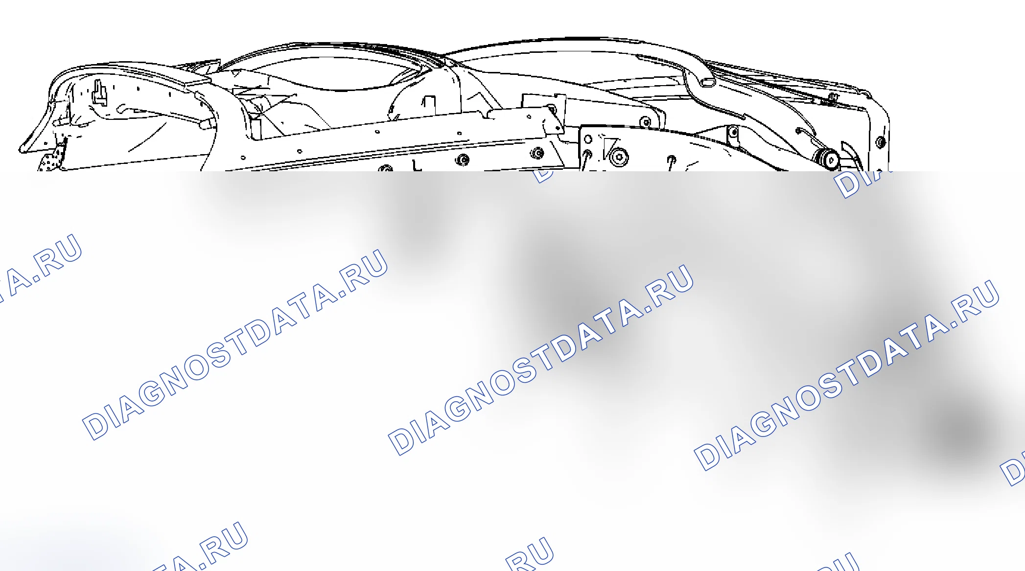 Рис. 5: Замена складной верхней стороны задней погодной полосы. Pontiac Solstice I final