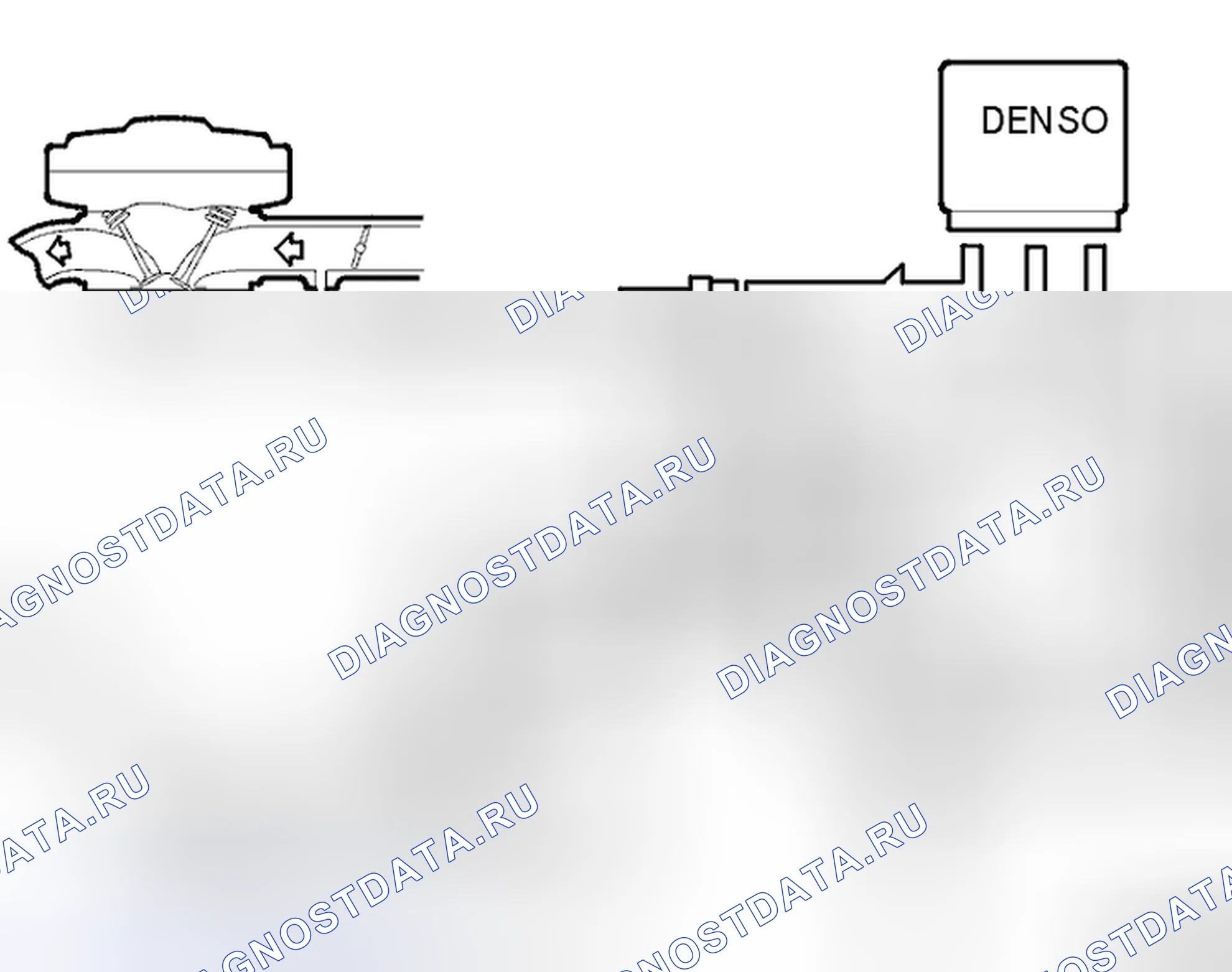 Рис. 118: Система отсутствия возвратного топлива (RFLS). Volvo C70 I