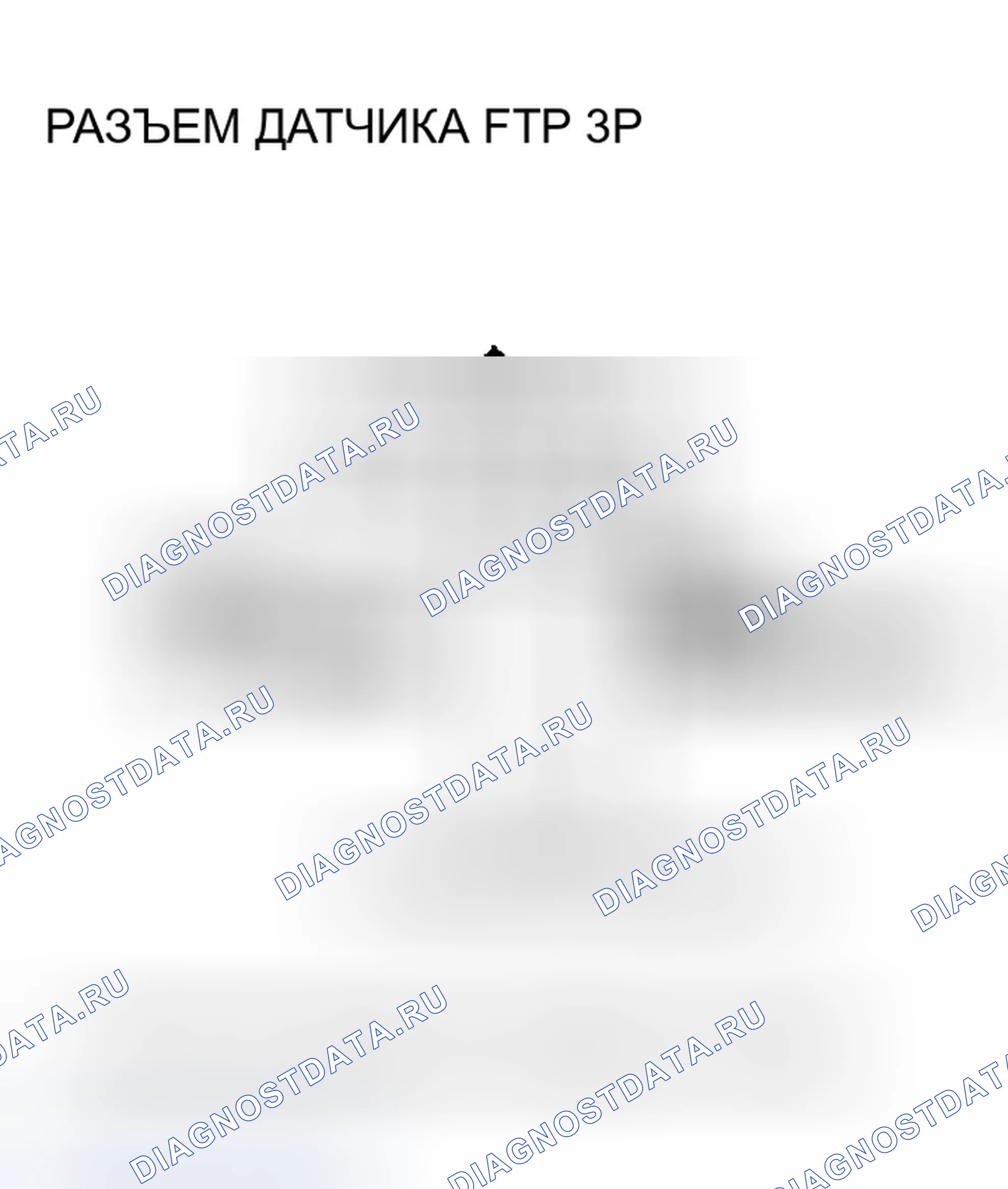 Рис. 34: P0453 расшифровка кода ошибки: высокое напряжение цепи датчика FTP. Honda Pilot I