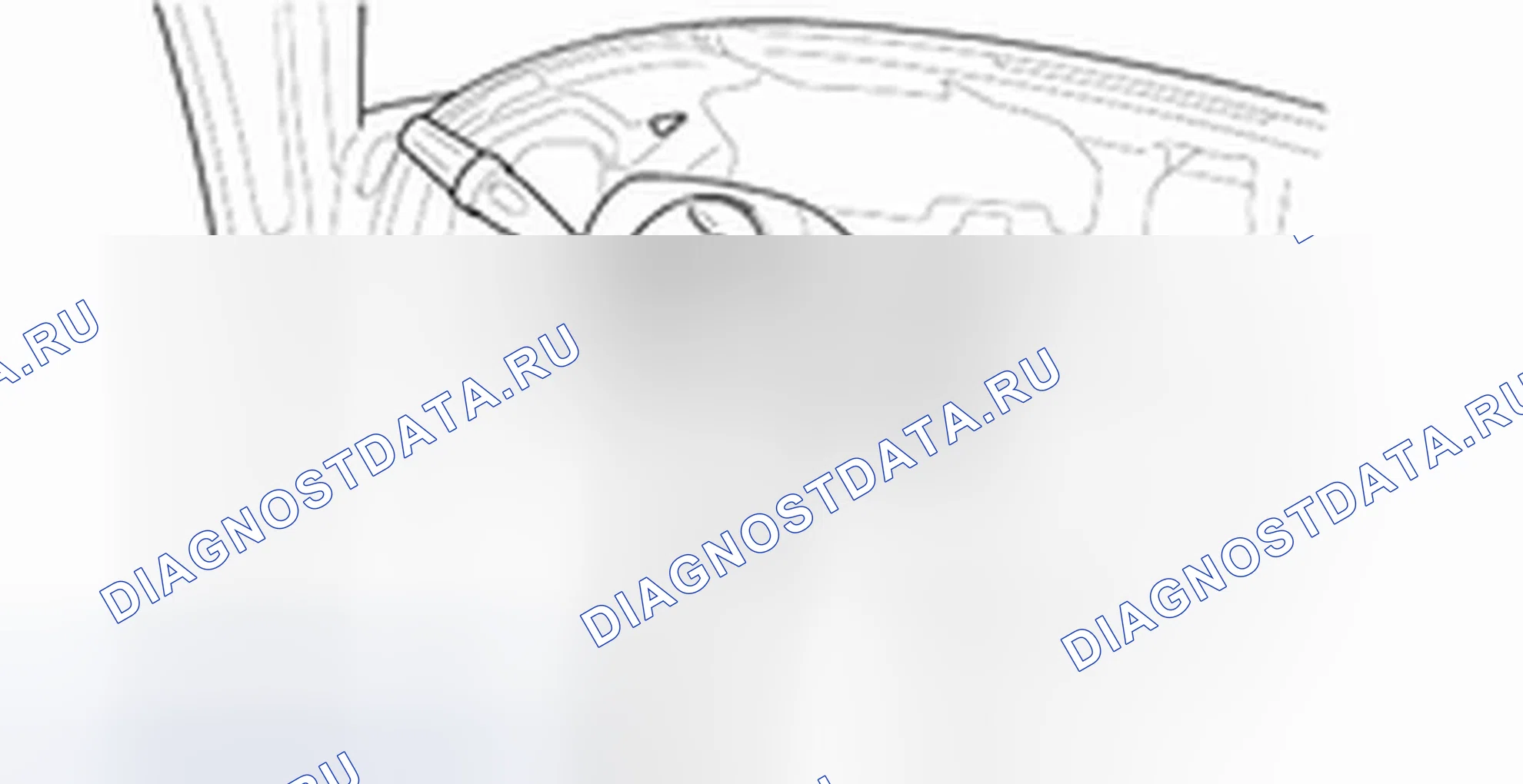 Снятие многофункционального переключателя. Hyundai H-1 A1