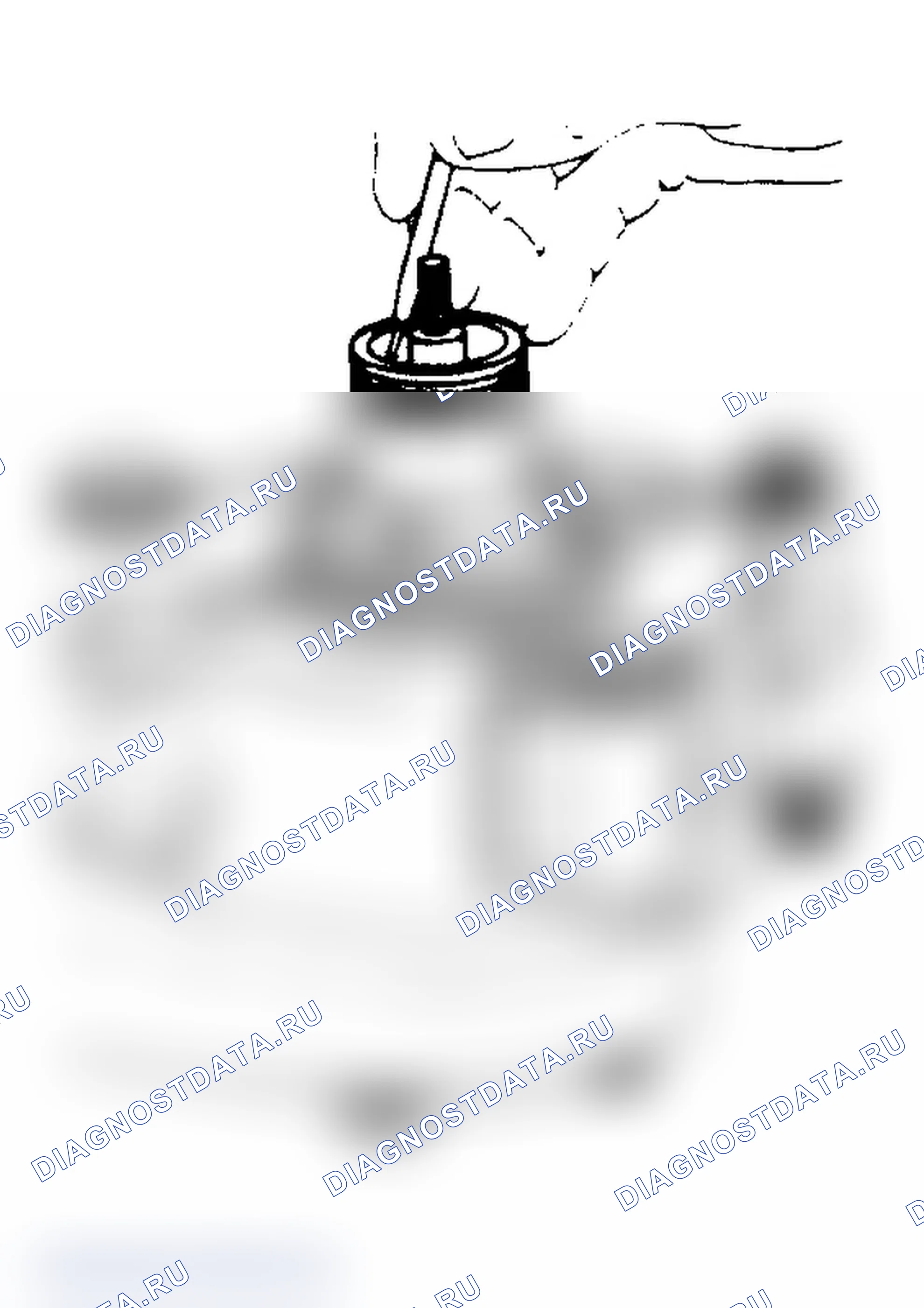 Рис. 15: Снять уплотнительное кольцо. Ford Cab & Chassis Ranger 