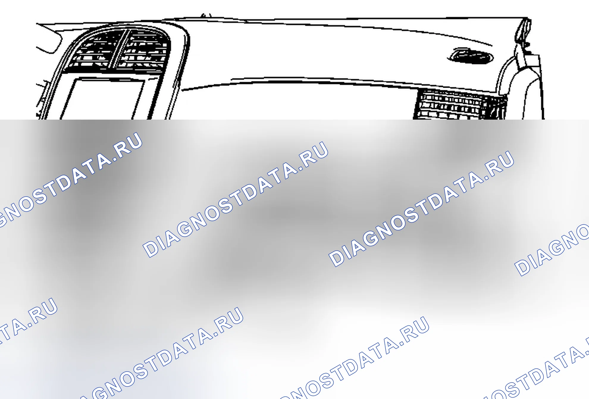 Рис. 37: Замена переключателя лампы отсека приборной панели. Chevrolet Malibu VIII рестайлинг