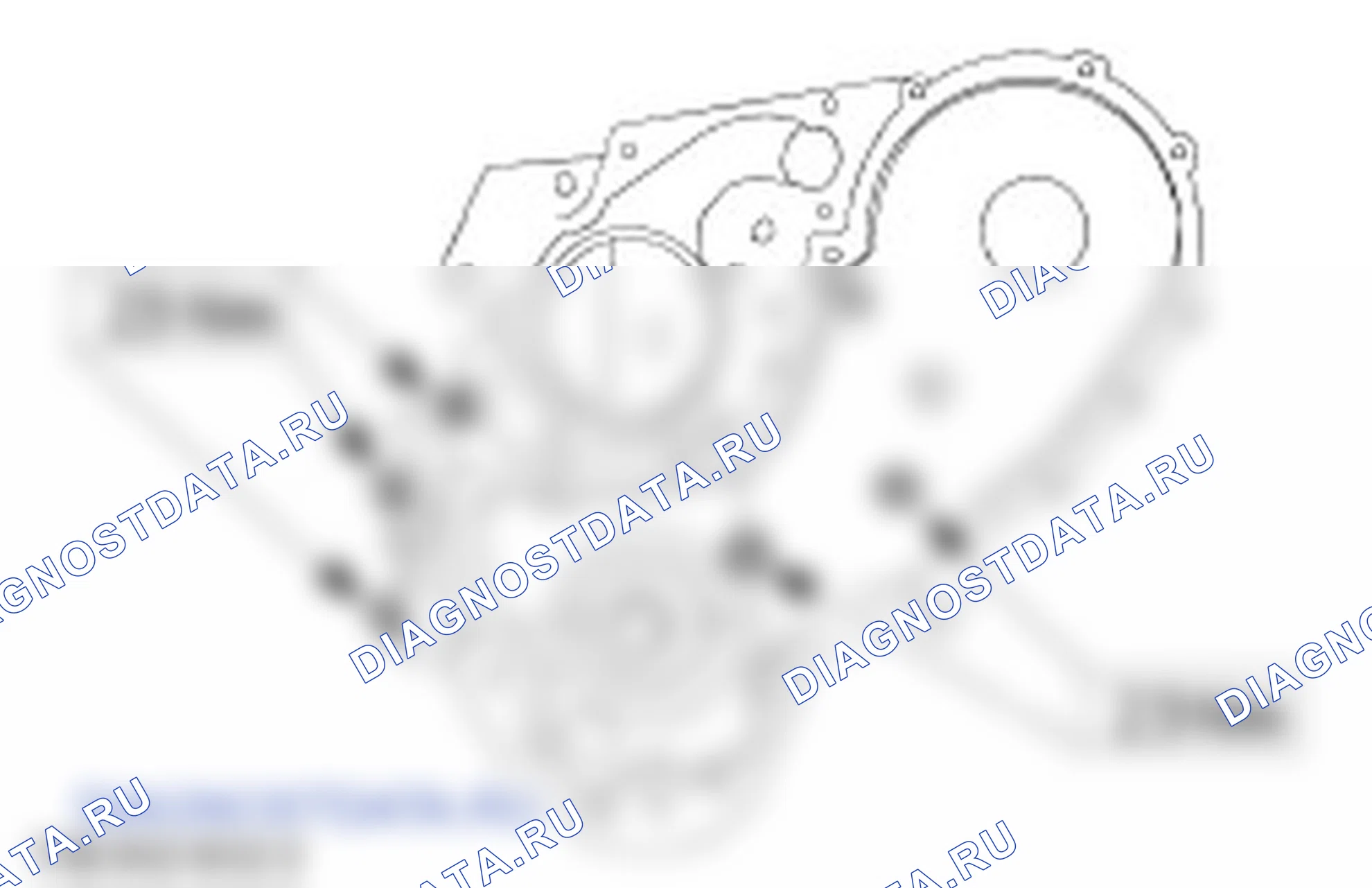 Сборка двигателя. Ford Transit Connect I