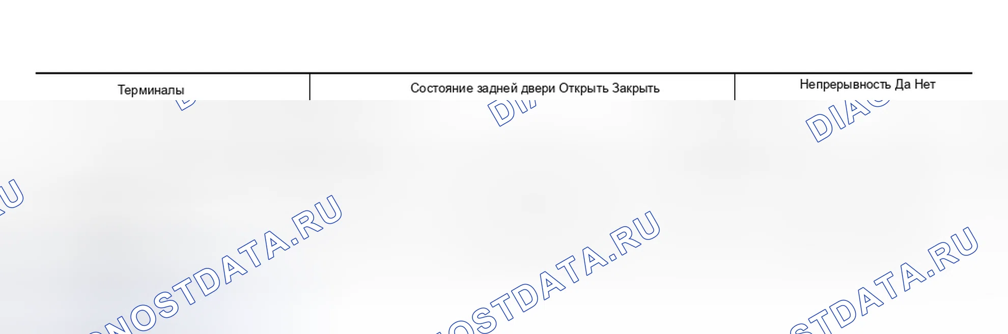 Рис. 175: 4. Проверка переключателя задней двери. Infiniti FX45 I
