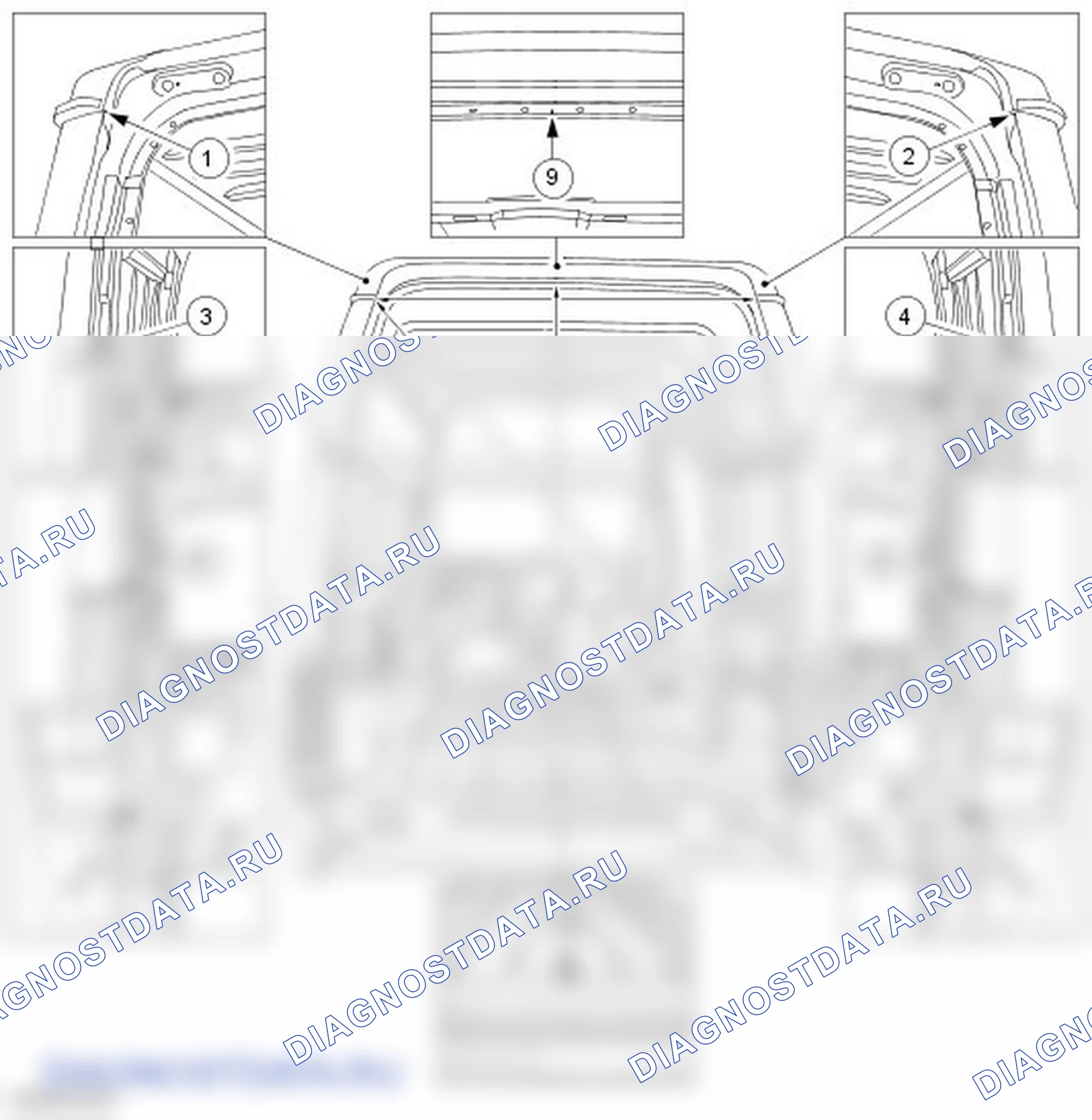 Как проверить зазоры кузова. Ford Transit VII