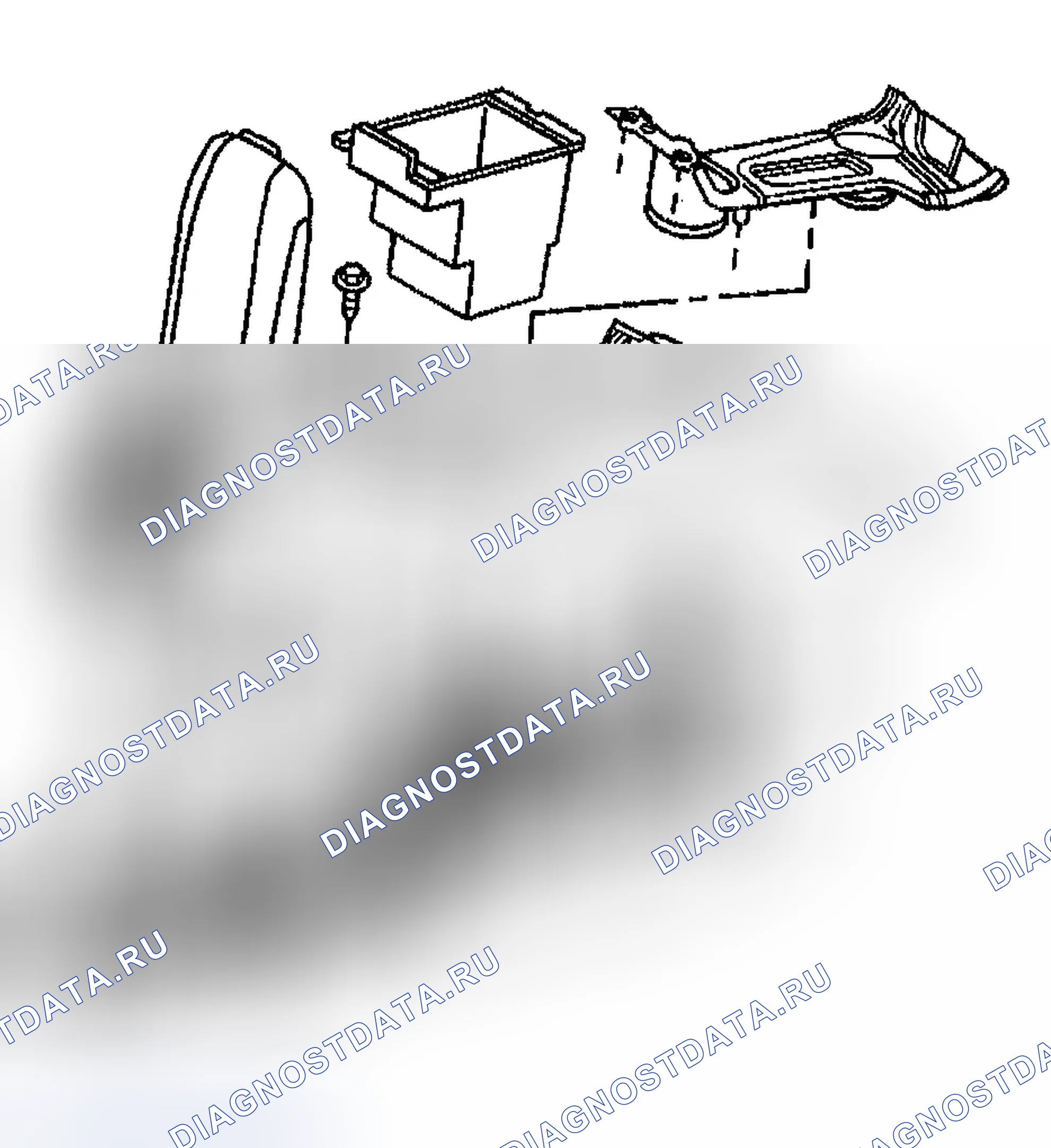 Рис. 193: Порядок демонтажа. Chevrolet TrailBlazer I