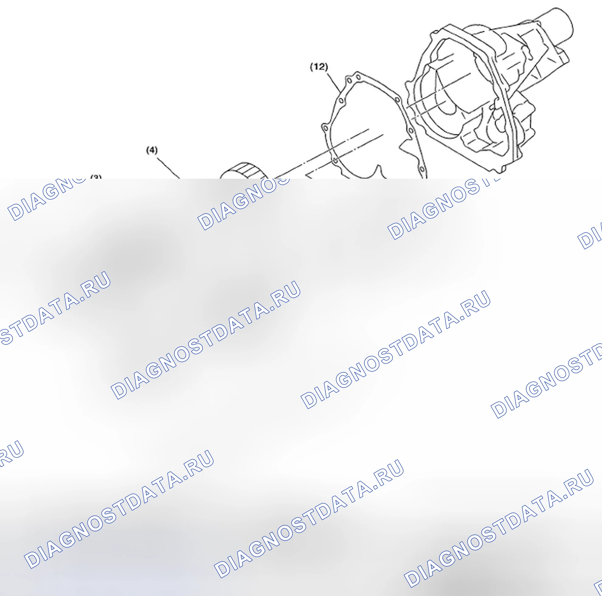 Рис. 318: РЕДУКТОР. Subaru Impreza WRX GH