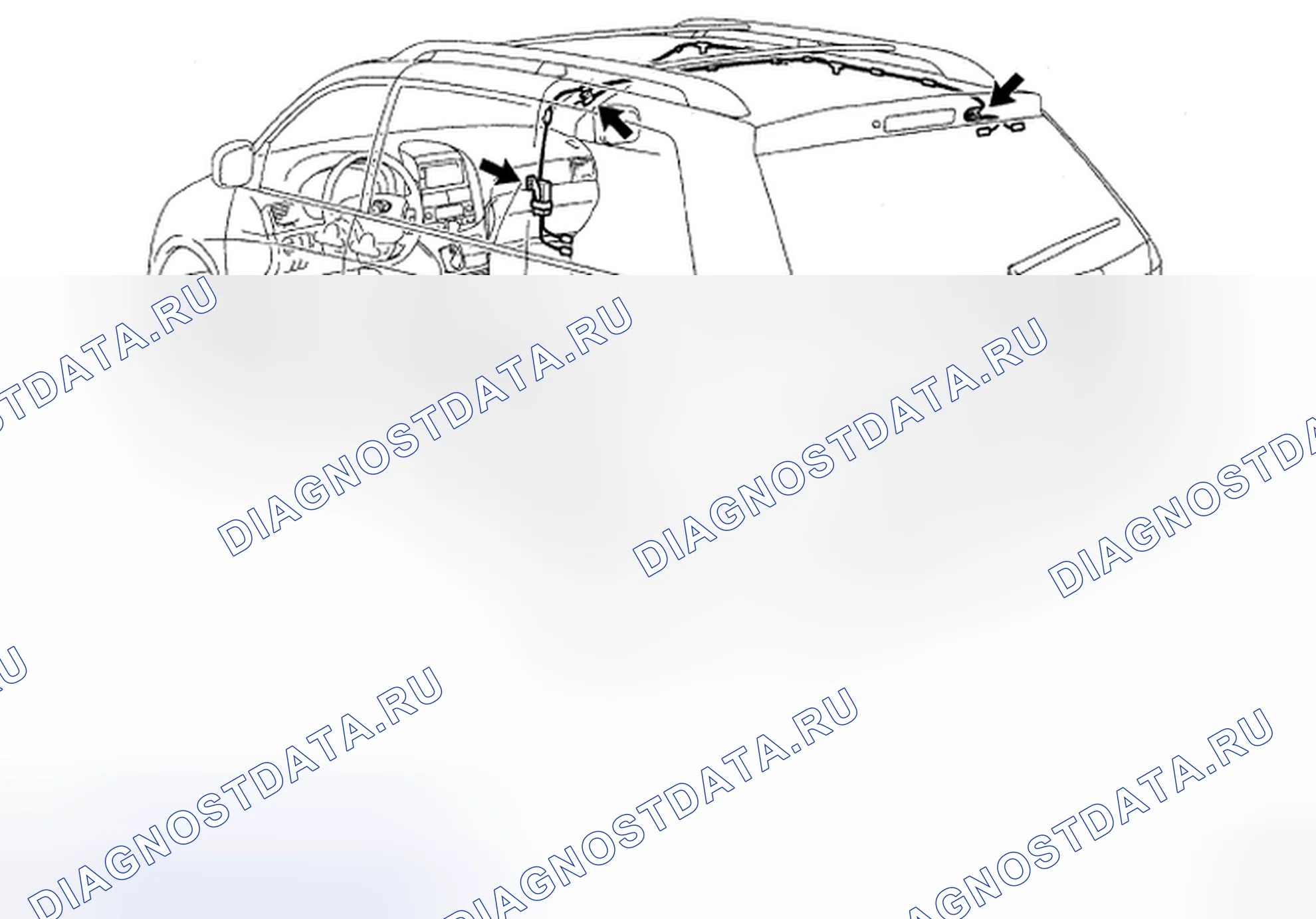 Рис. 137: УСТАНОВКА. Toyota Sienna II рестайлинг