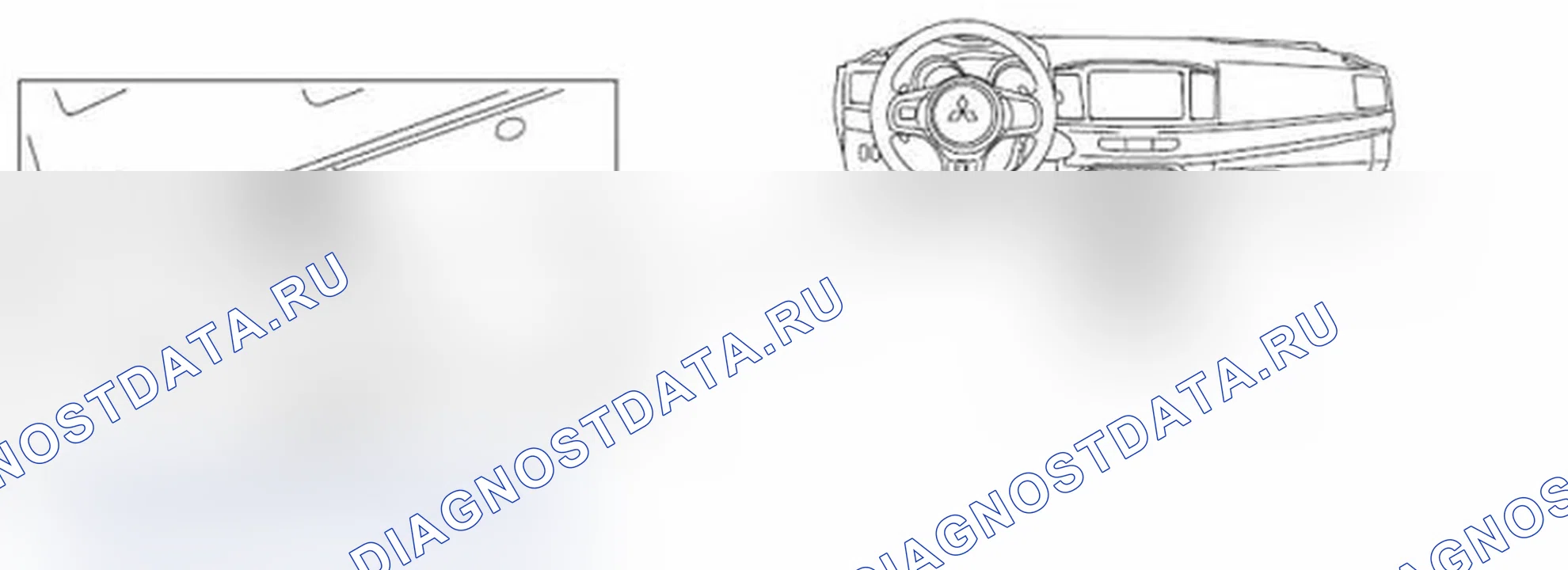 Рис. 8: ИНСПЕКЦИОННЫЙ ТЕРМИНАЛ. Mitsubishi Lancer Ralliart X рестайлинг