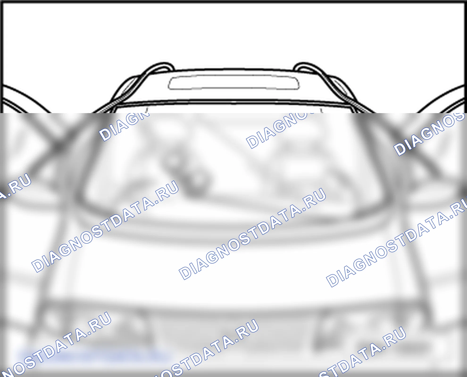 Заподлицо скрепленные окна. SEAT Alhambra I