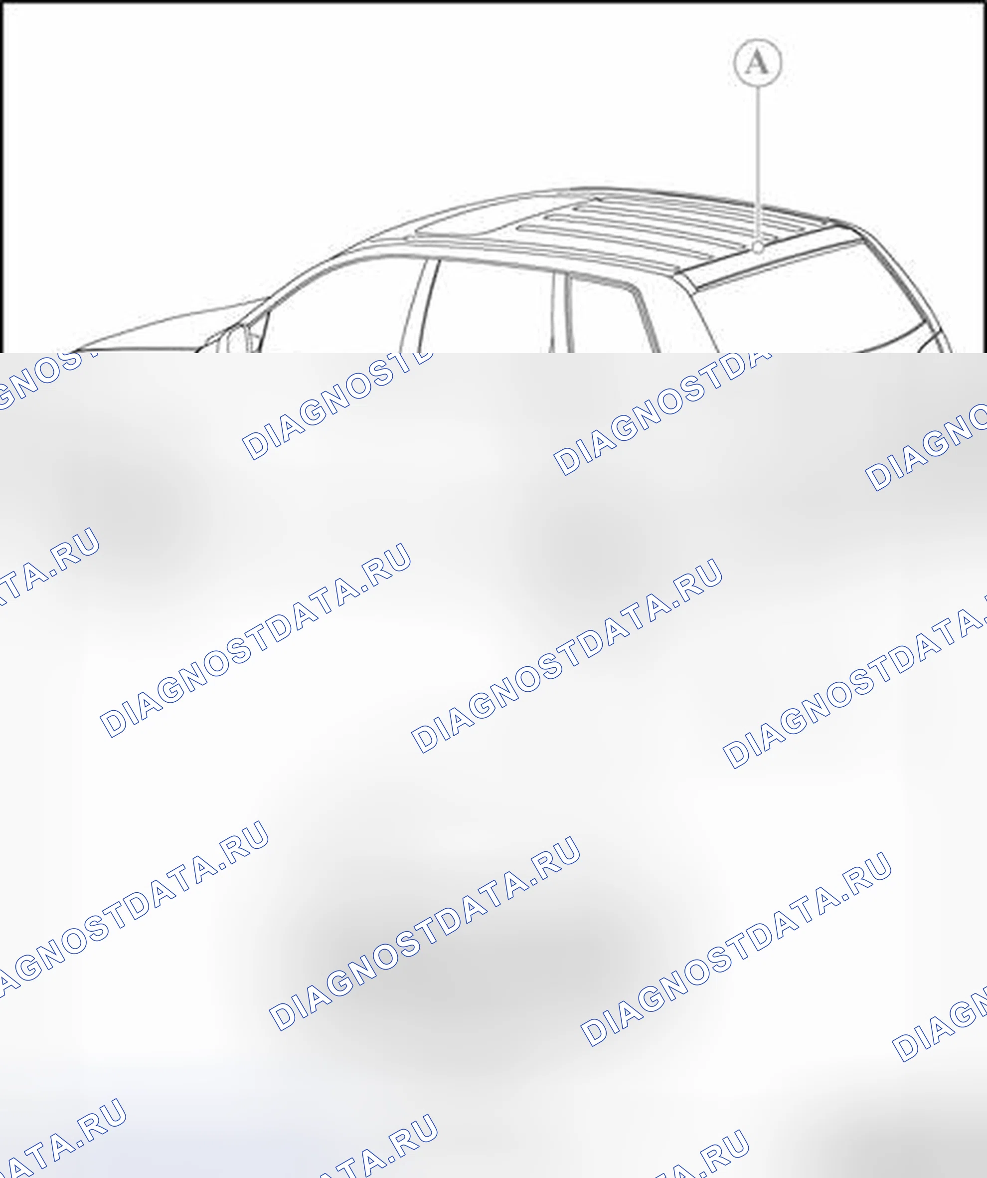 Рис. 31: Кузов, задняя часть. Volkswagen Touareg I