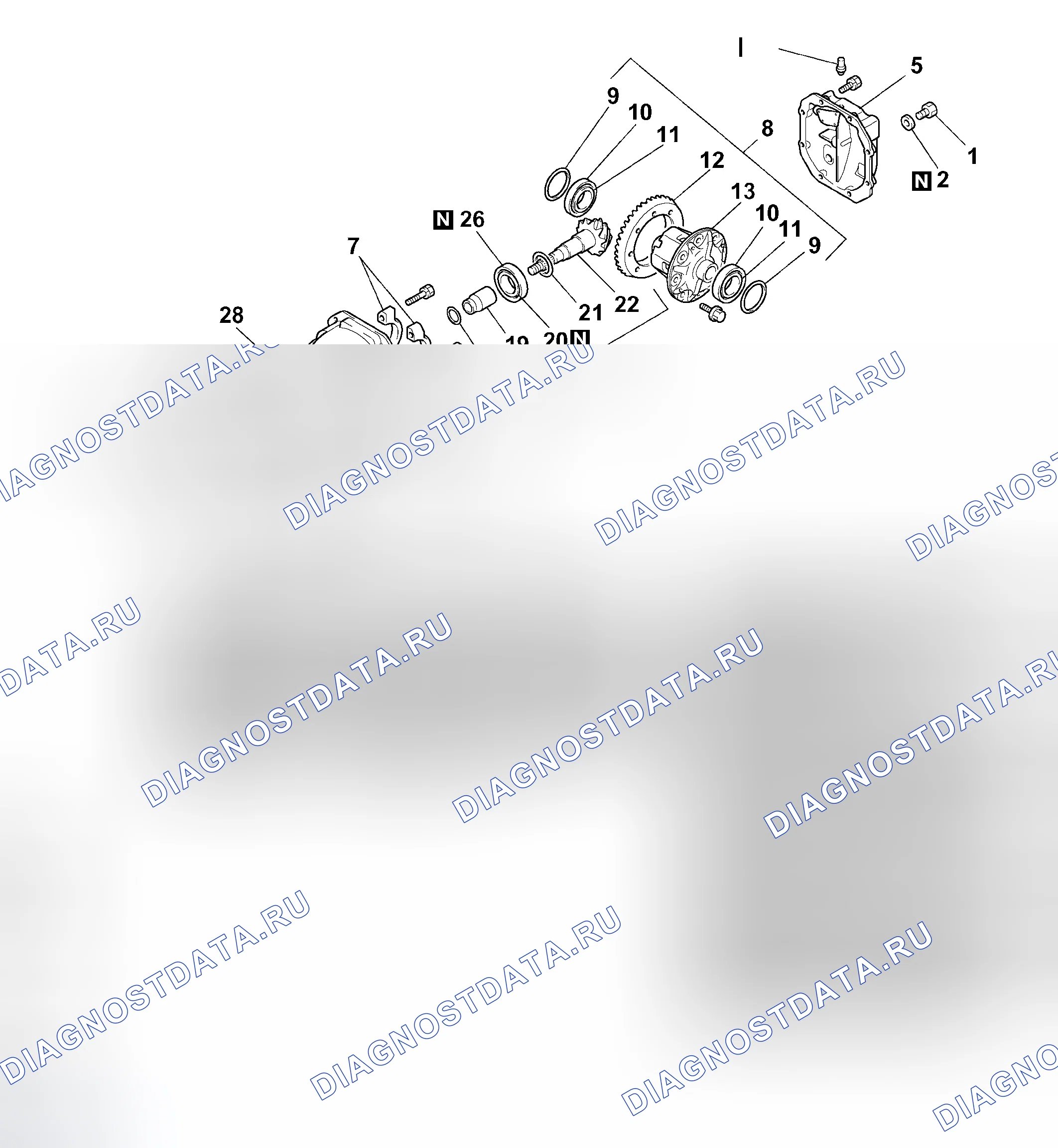 Рис. 102: РАЗБОРКА. Mitsubishi Lancer IX рестайлинг