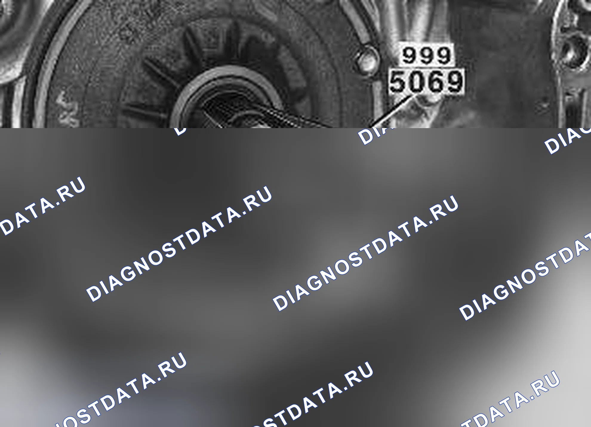 Рис. 10: СНЯТИЕ УПЛОТНИТЕЛЬНОГО КОЛЬЦА С МАСЛЯНОГО НАСОСА. Volvo V50 I рестайлинг