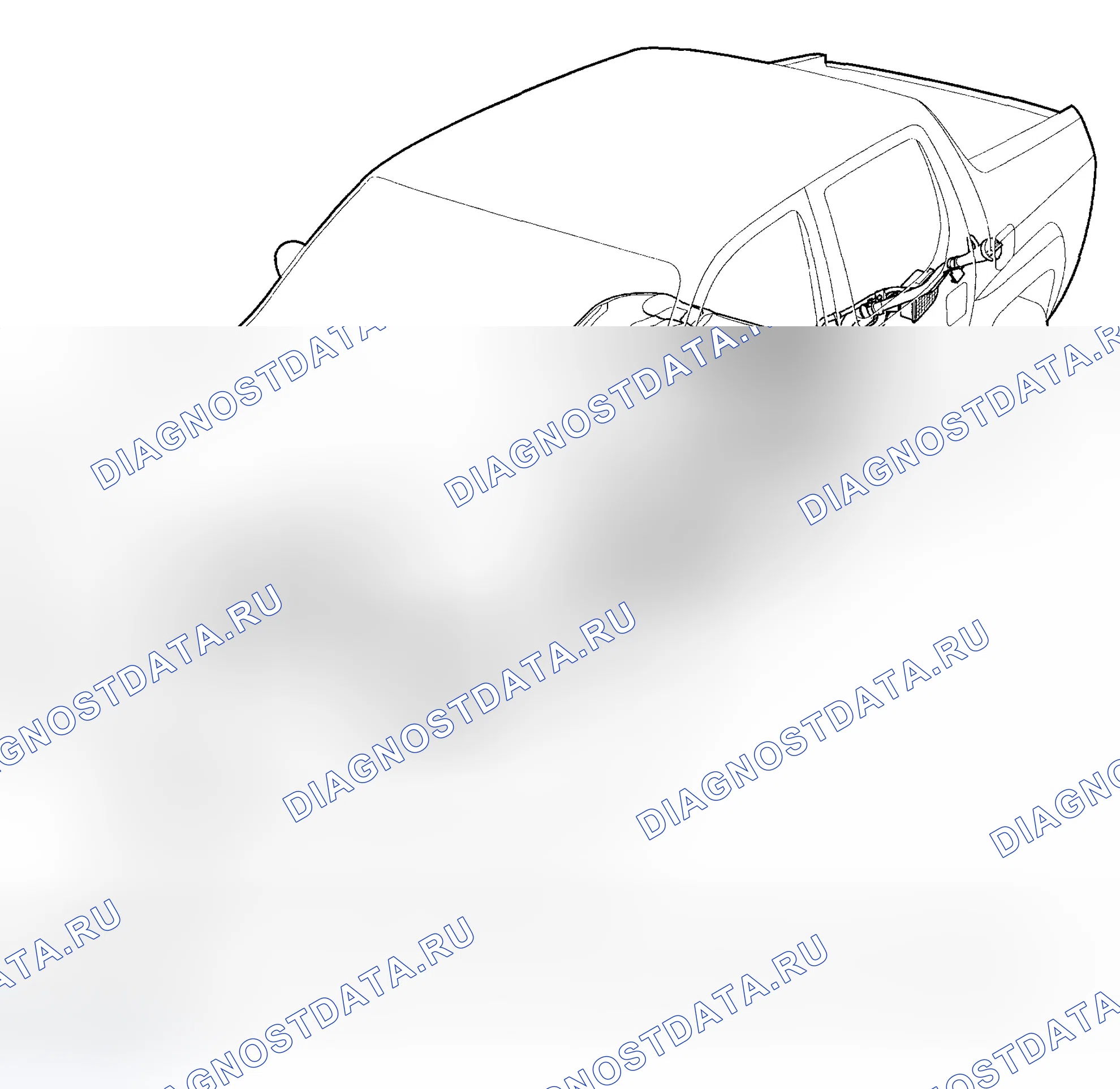 Рис. 16: Проверка топливопровода. Honda Ridgeline I