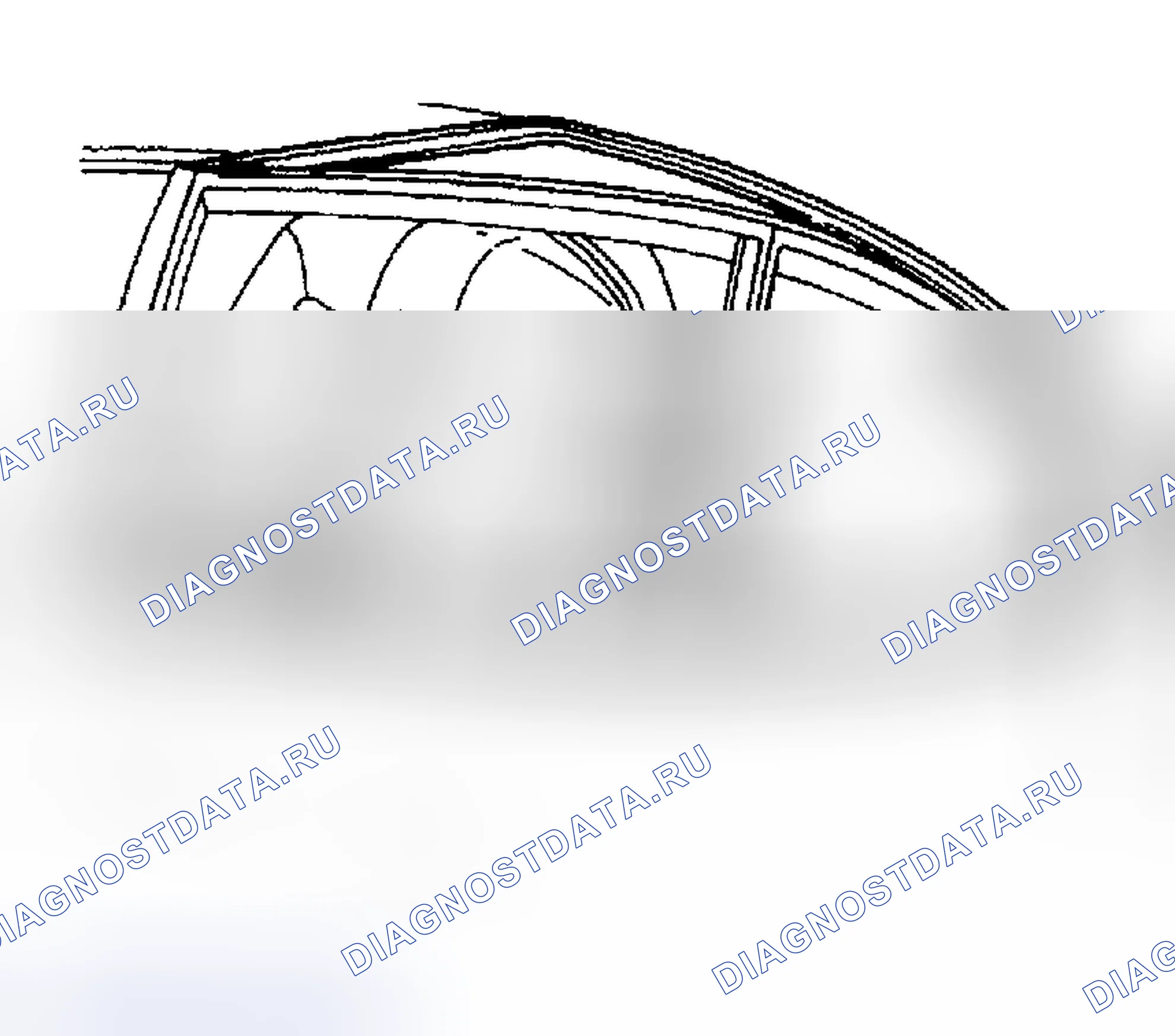 Рис. 30: Снятие дополнительной погодной полосы задней двери. Suzuki Verona I