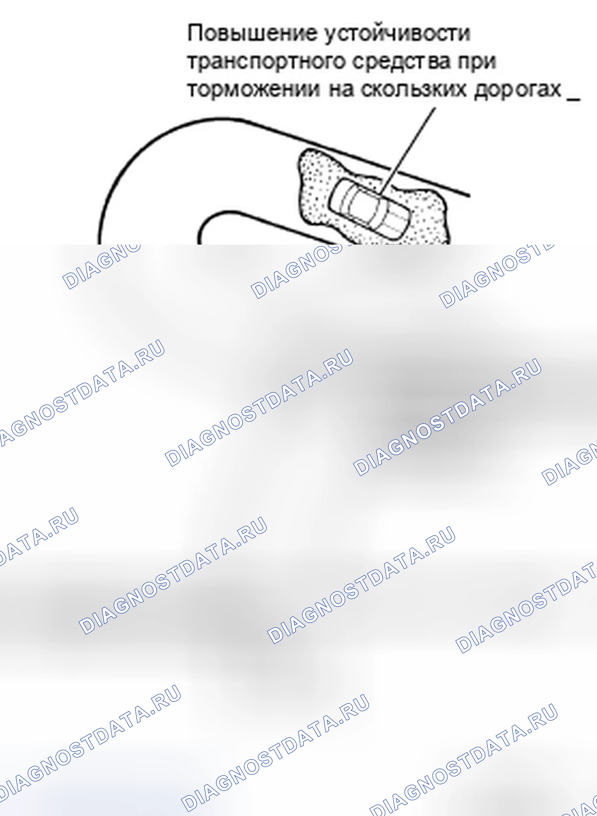 Рис. 35: ФУНКЦИЯ ABS: Описание системы. Infiniti QX56 II