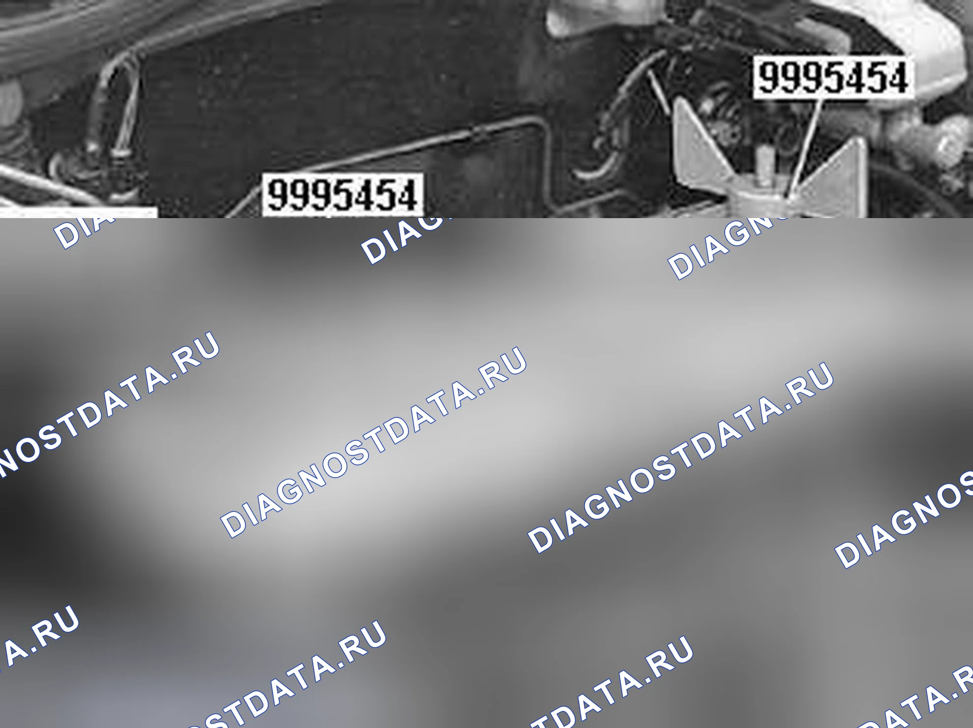 Рис. 222: Установить крышку распределительного вала. Volvo C70 I
