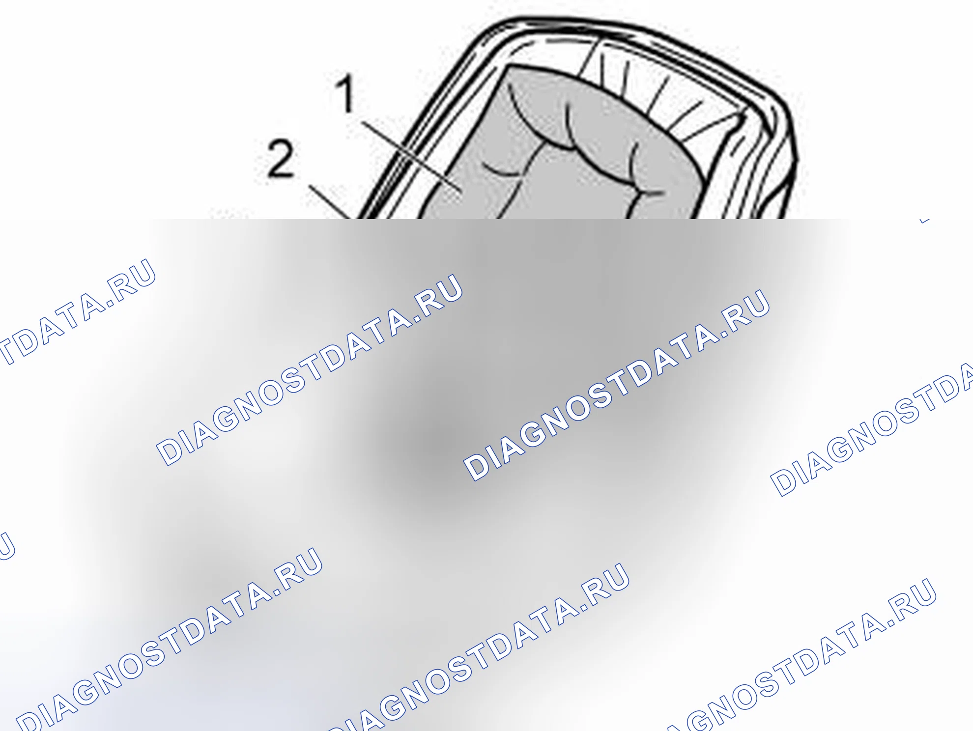 Рис. 448: Детская вставка. Volvo V70 II