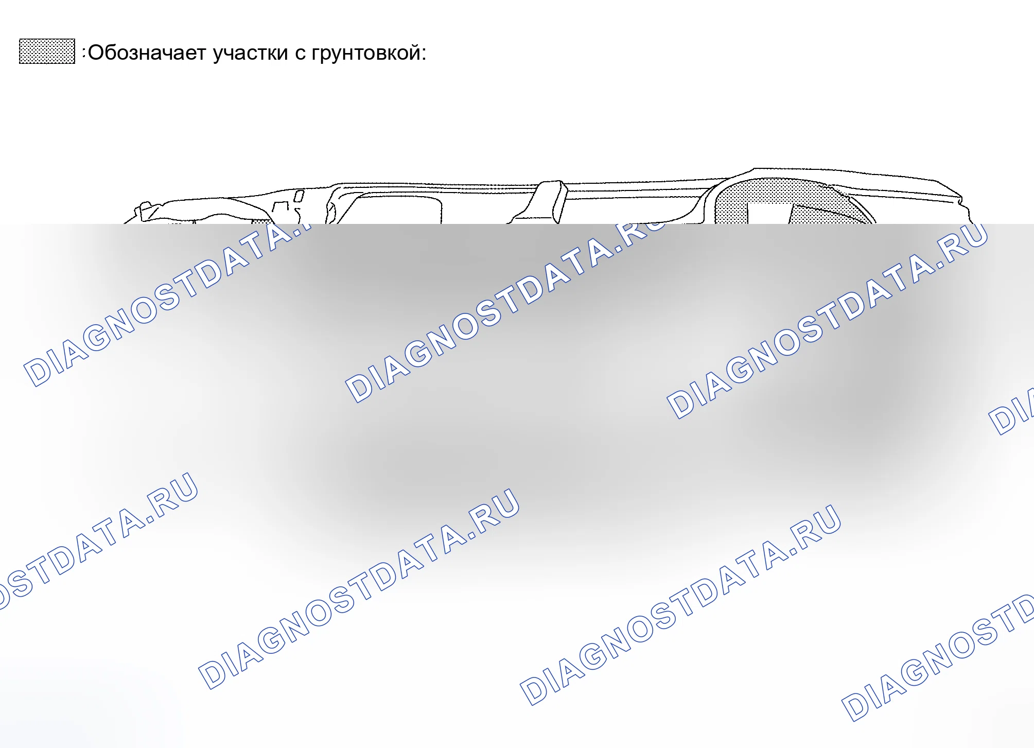 Рис. 202: Меры предосторожности при грунтовке. Honda N-BOX+ I