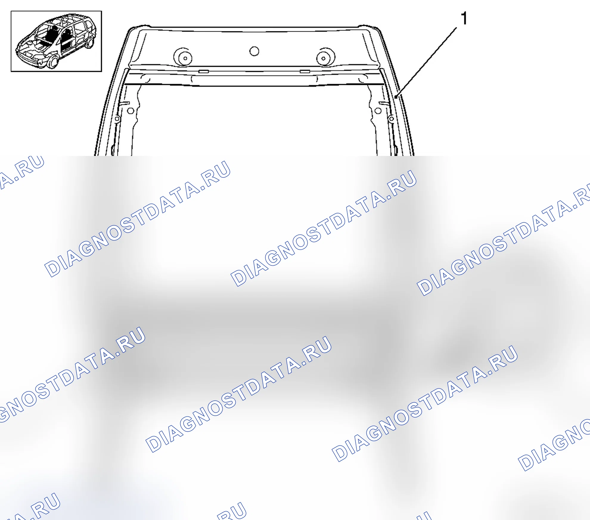 Заменить каркас спинки переднего сиденья (OPC). Opel Zafira B