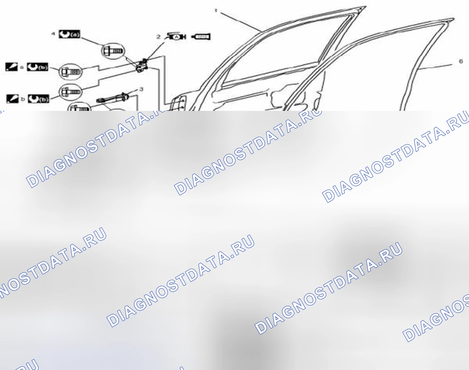 Рис. 27: Компоненты передней двери в сборе. Suzuki SX4 I