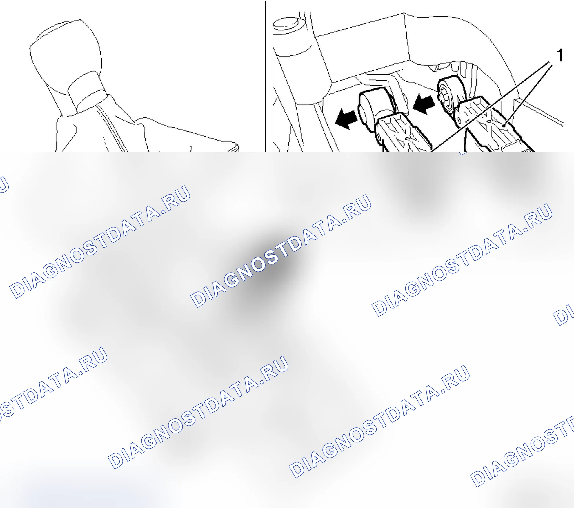 Замена соединительных элементов тросовых систем (M32). Opel Meriva A рестайлинг