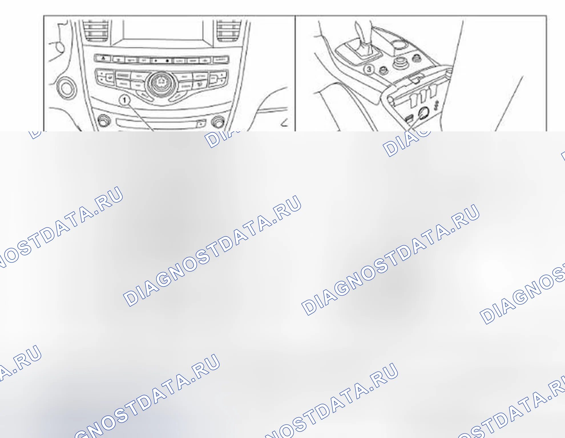 Рис. 105: Расположение компонентов. Infiniti QX60 I