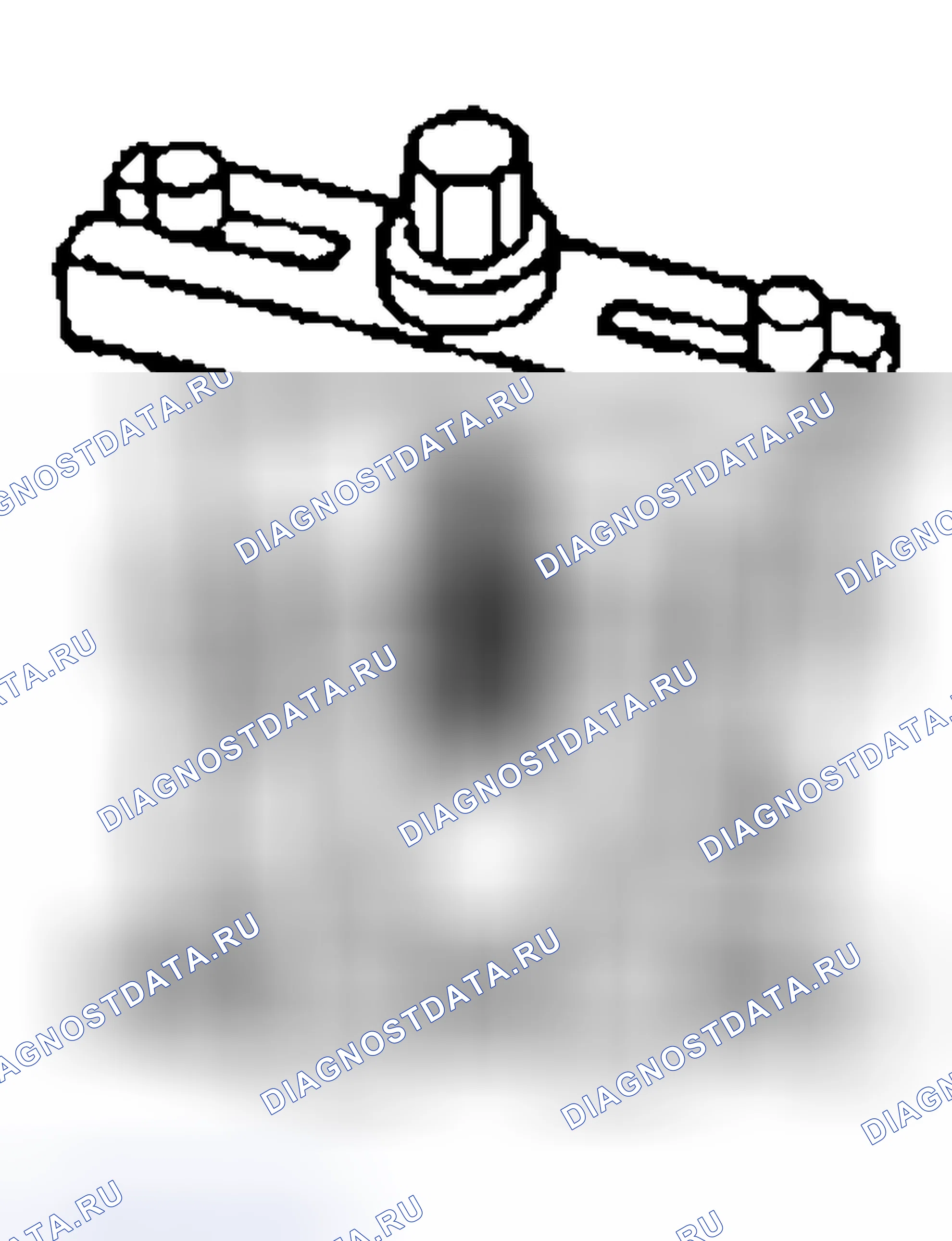 Рис. 66: Съемник, подшипник 0K130 171 013. Kia Rio I