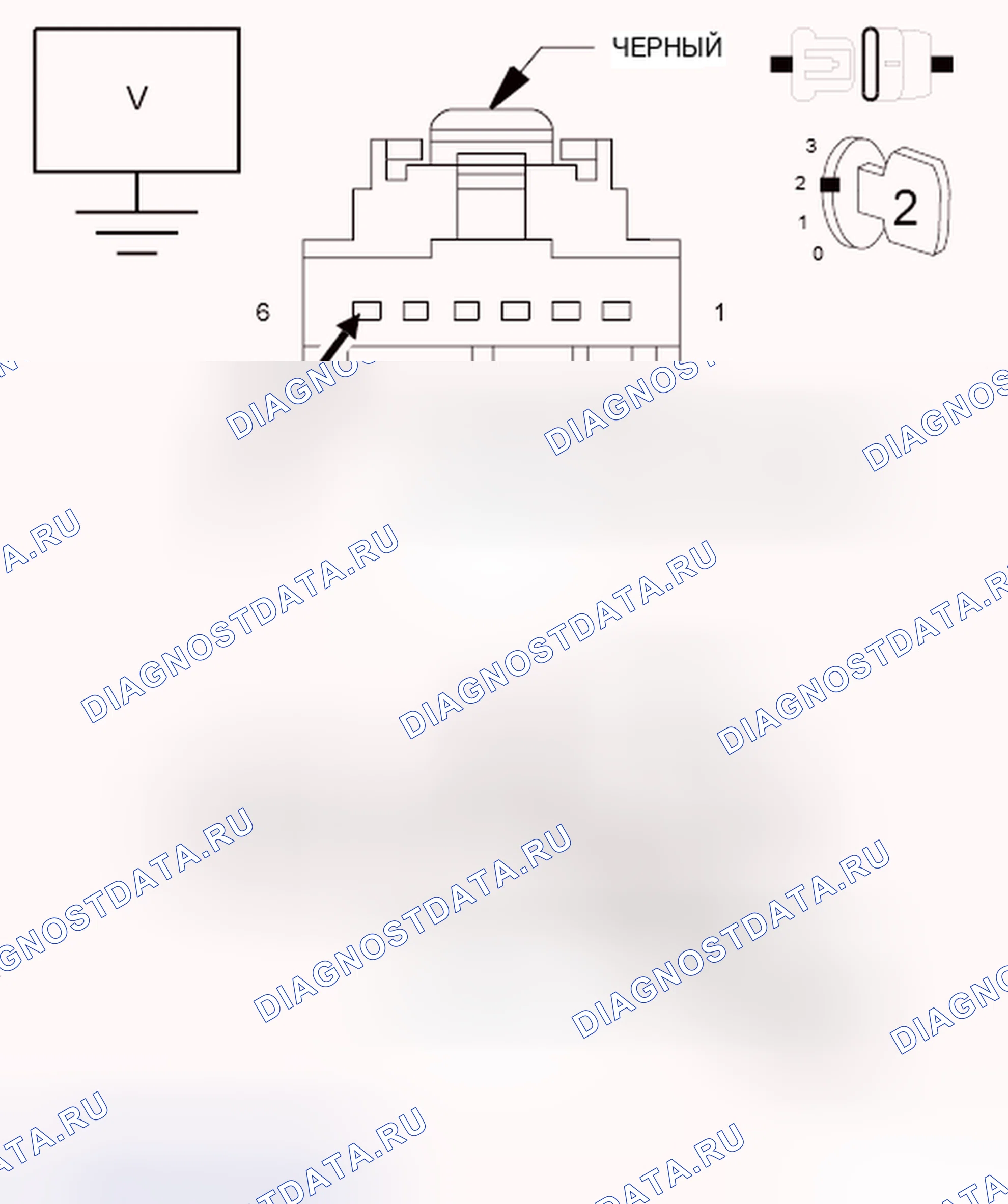 Рис. 135: ДИАГНОСТИЧЕСКИЙ ТЕСТ. Dodge Grand Caravan V