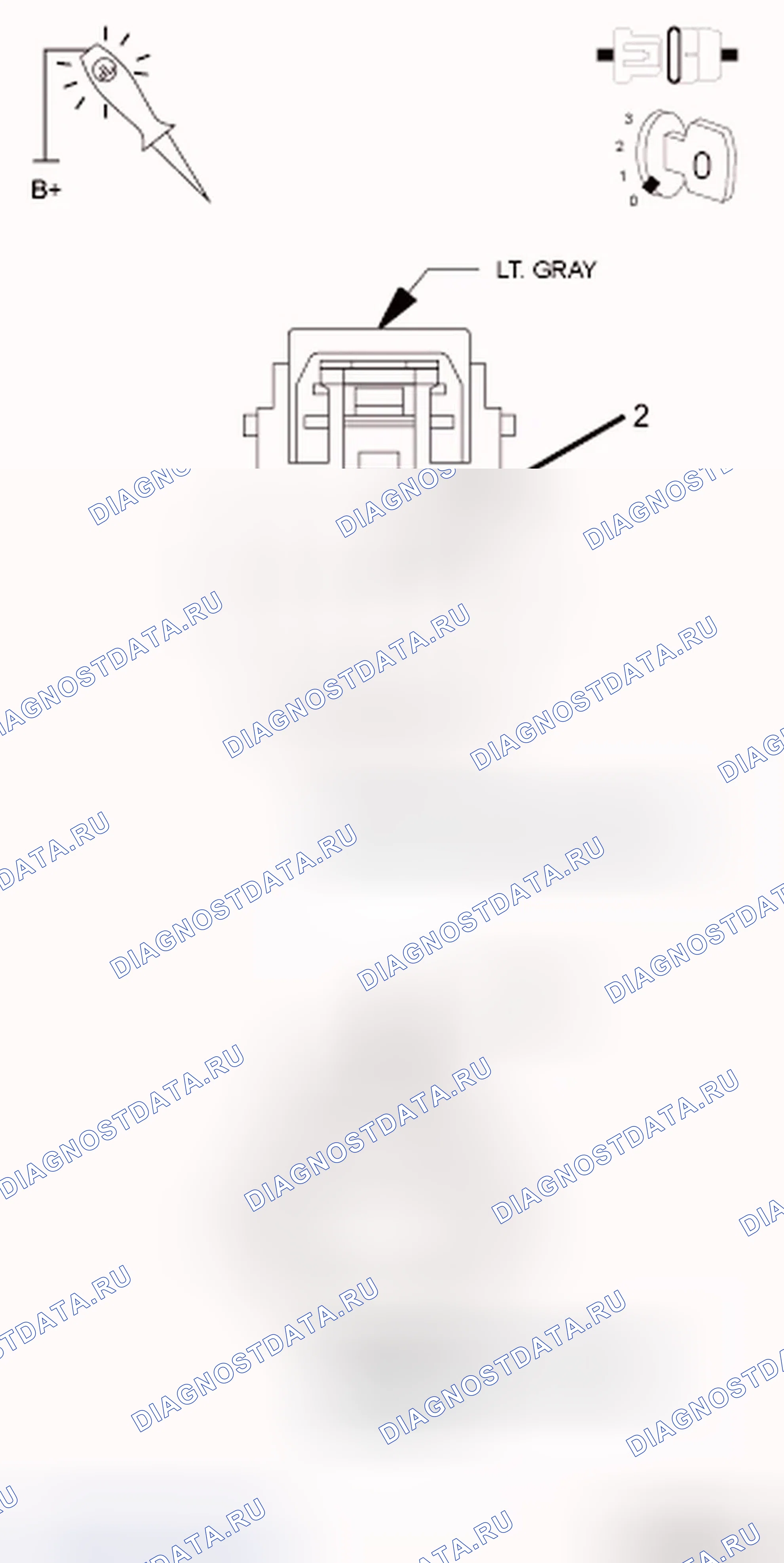 Рис. 30: ДИАГНОСТИЧЕСКИЙ ТЕСТ. Chrysler Town & Country V рестайлинг